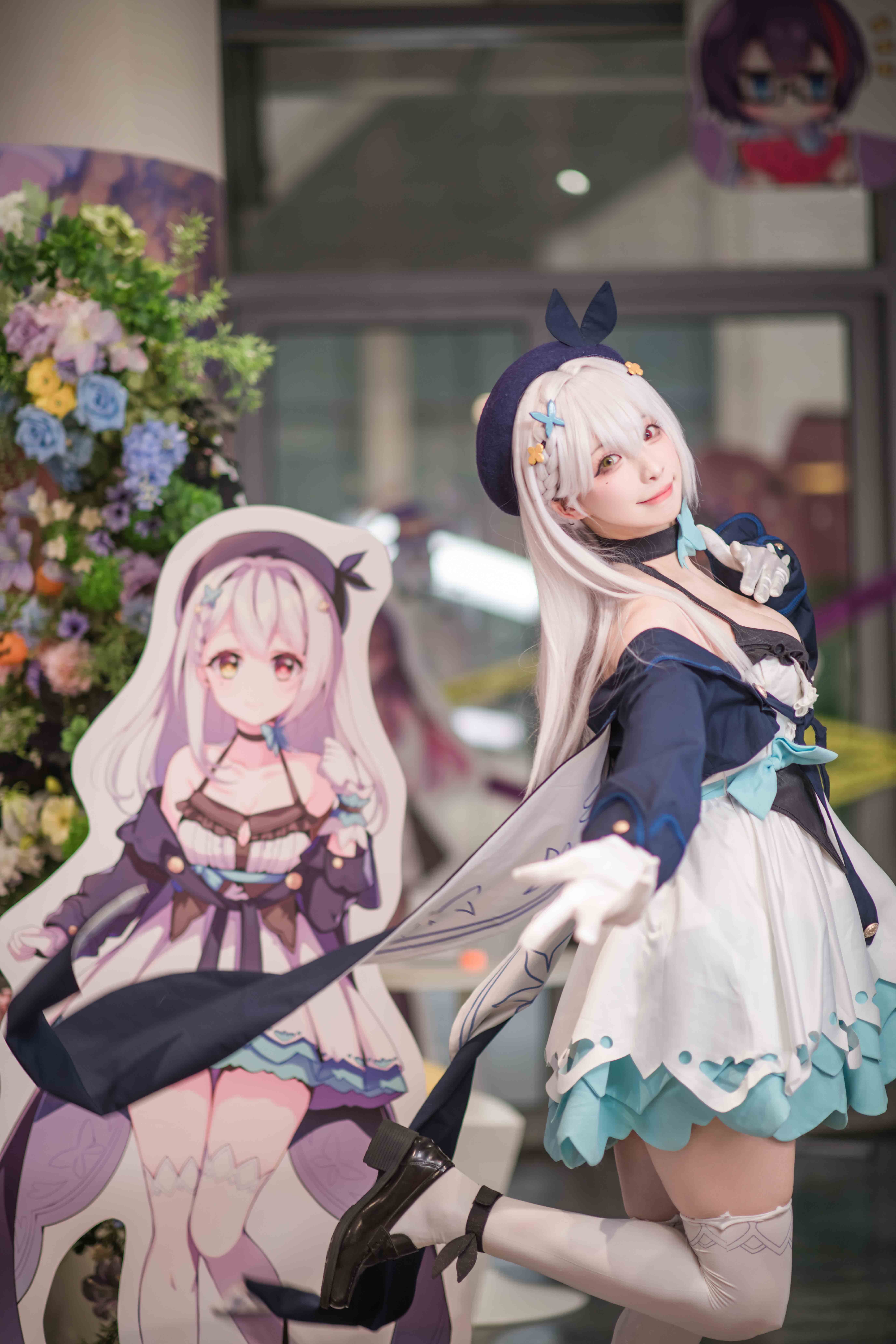 图片[7]-二次元COS分享[COSplay]去了恋爱绮谭联动咖啡厅~这下真的和半夏去约会了！-二次元COS分享次元吧