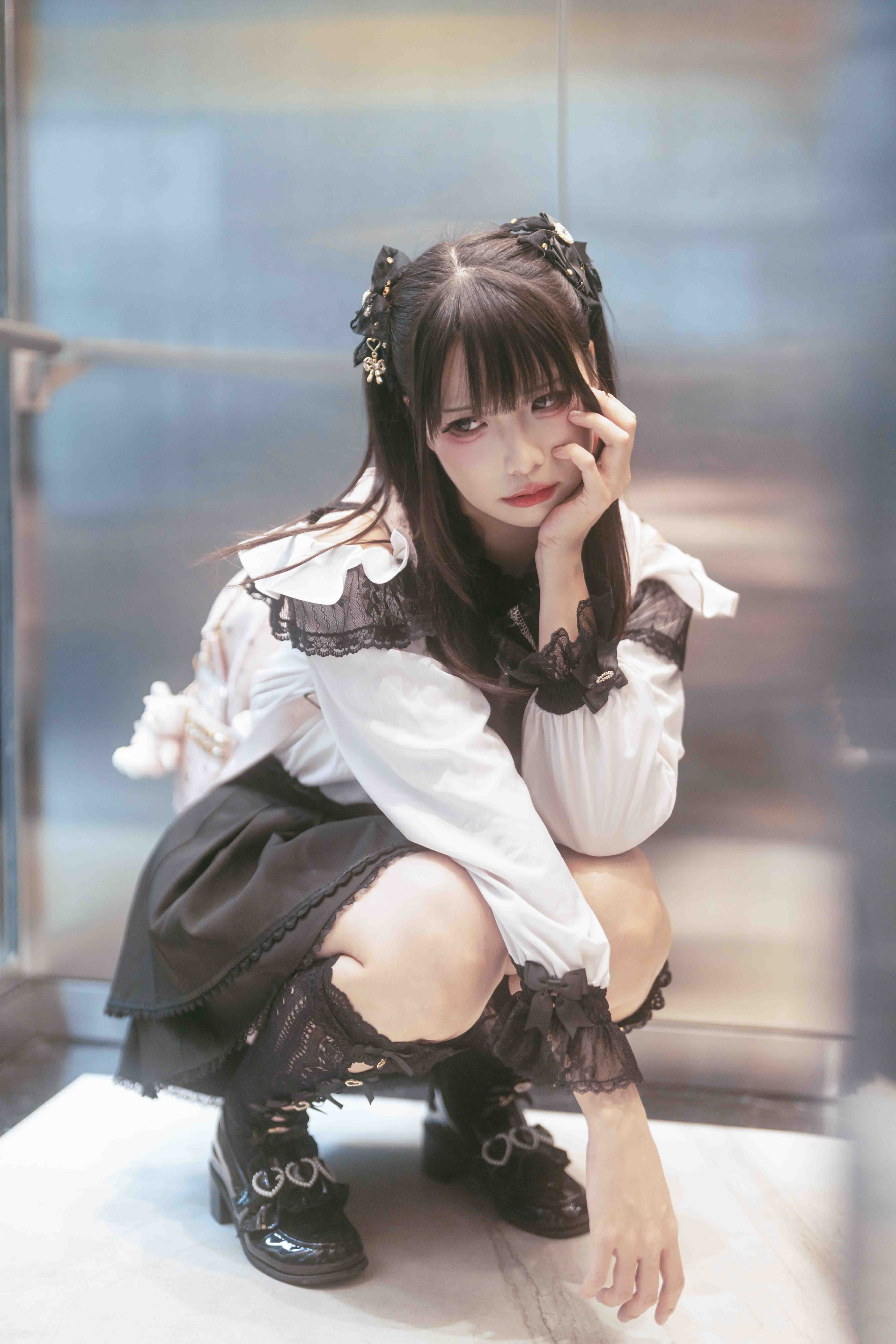 图片[3]-二次元COS分享[COSplay]地雷系穿搭 – 那你跟我，会是同类吗？-二次元COS分享次元吧