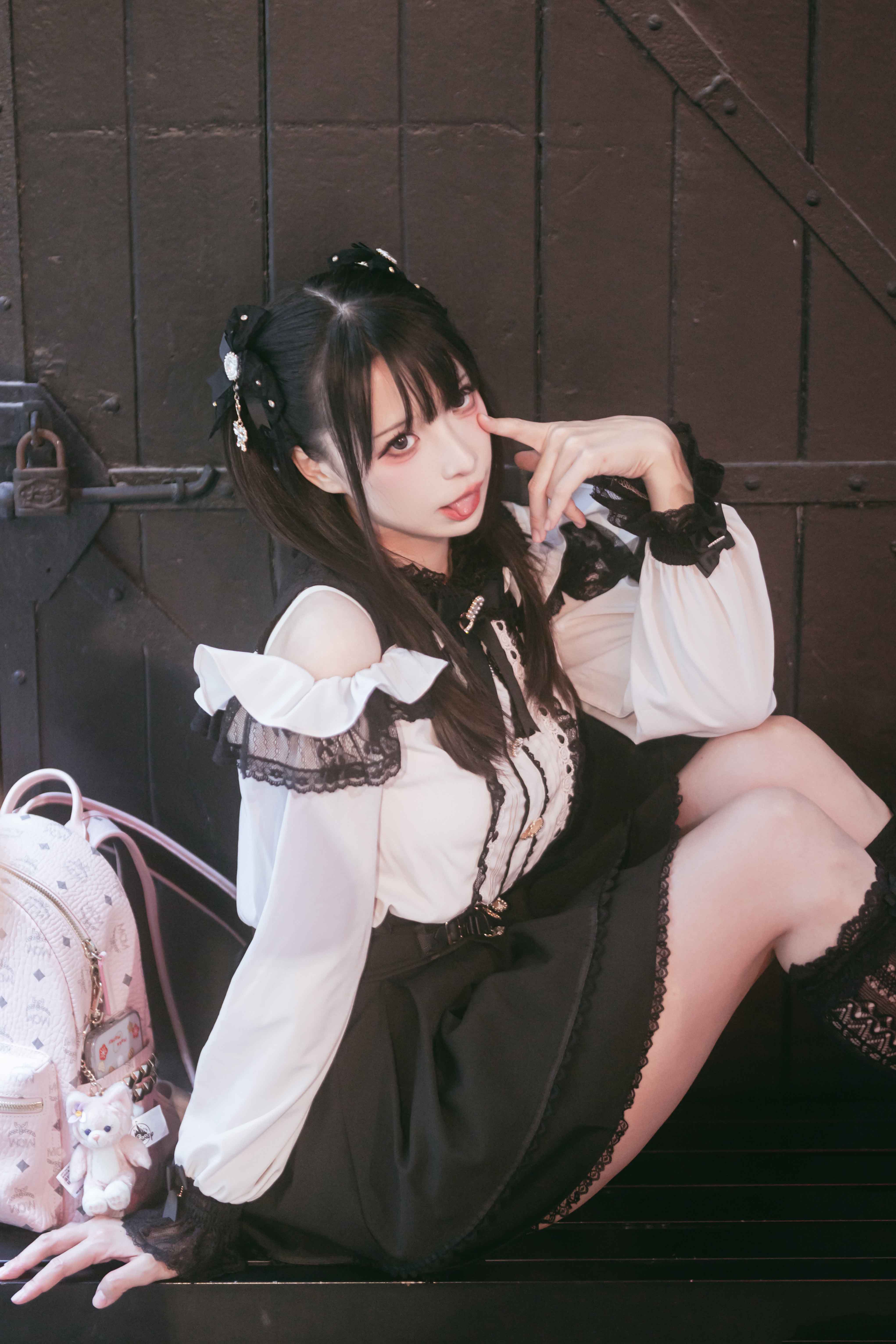 图片[5]-二次元COS分享[COSplay]地雷系穿搭 – 那你跟我，会是同类吗？-二次元COS分享次元吧