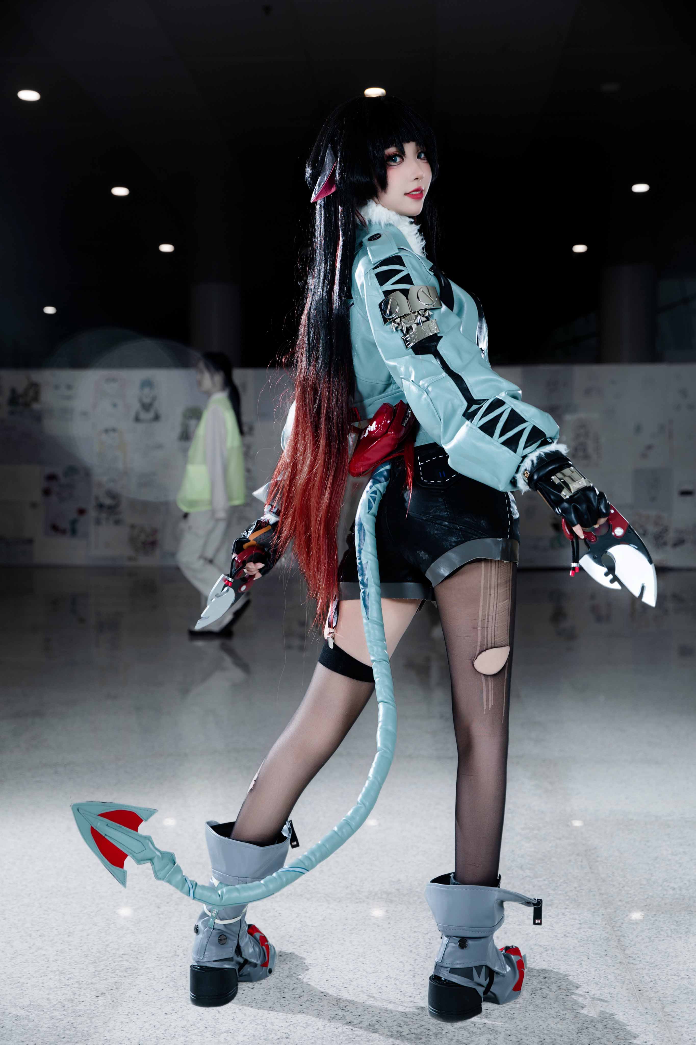 图片[1]-二次元COS分享[COSplay]黑夜来临，鼠鼠开始行动-二次元COS分享次元吧