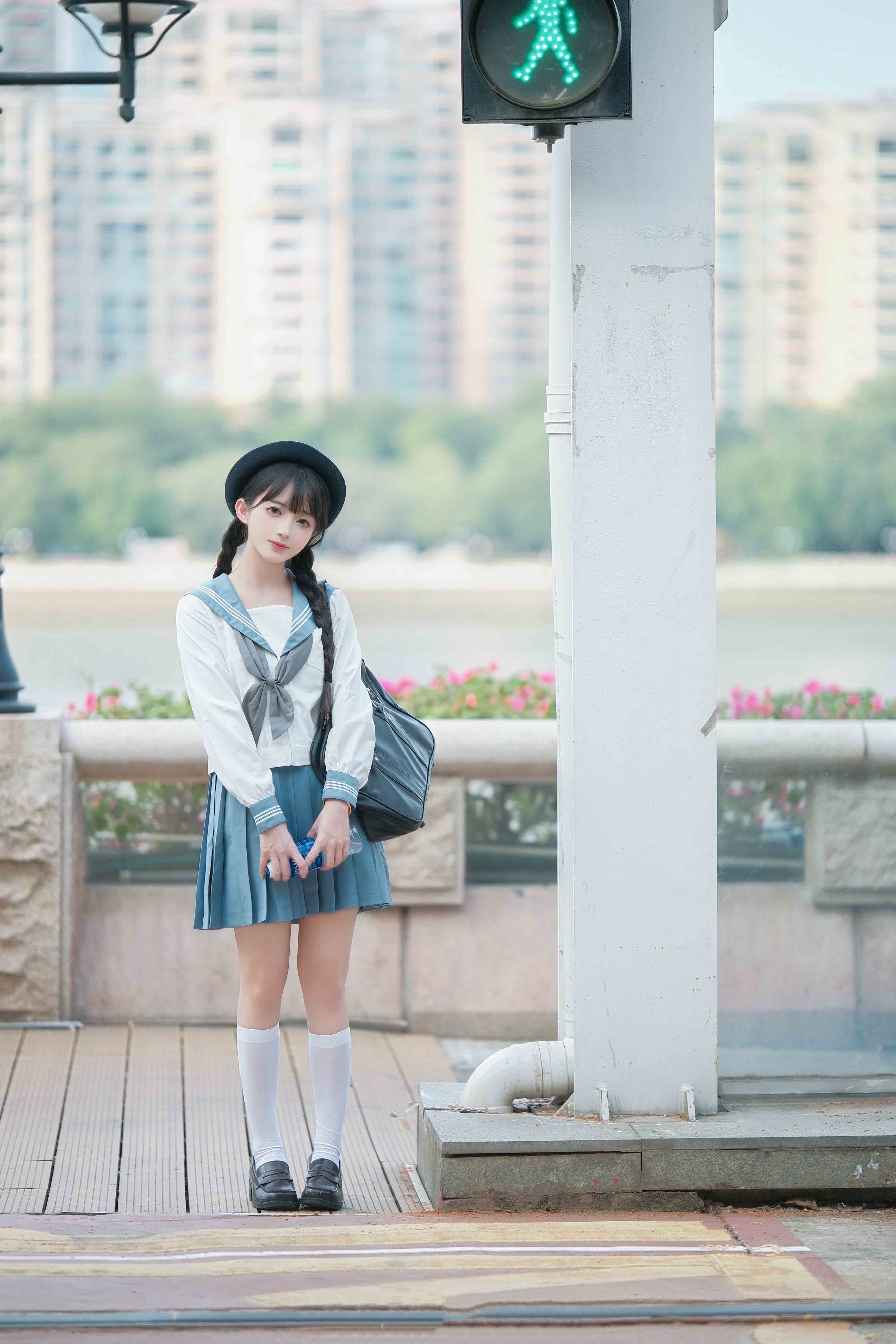 图片[9]-二次元COS分享[JK]靠近我，生活绽放晴天色彩-二次元COS分享次元吧