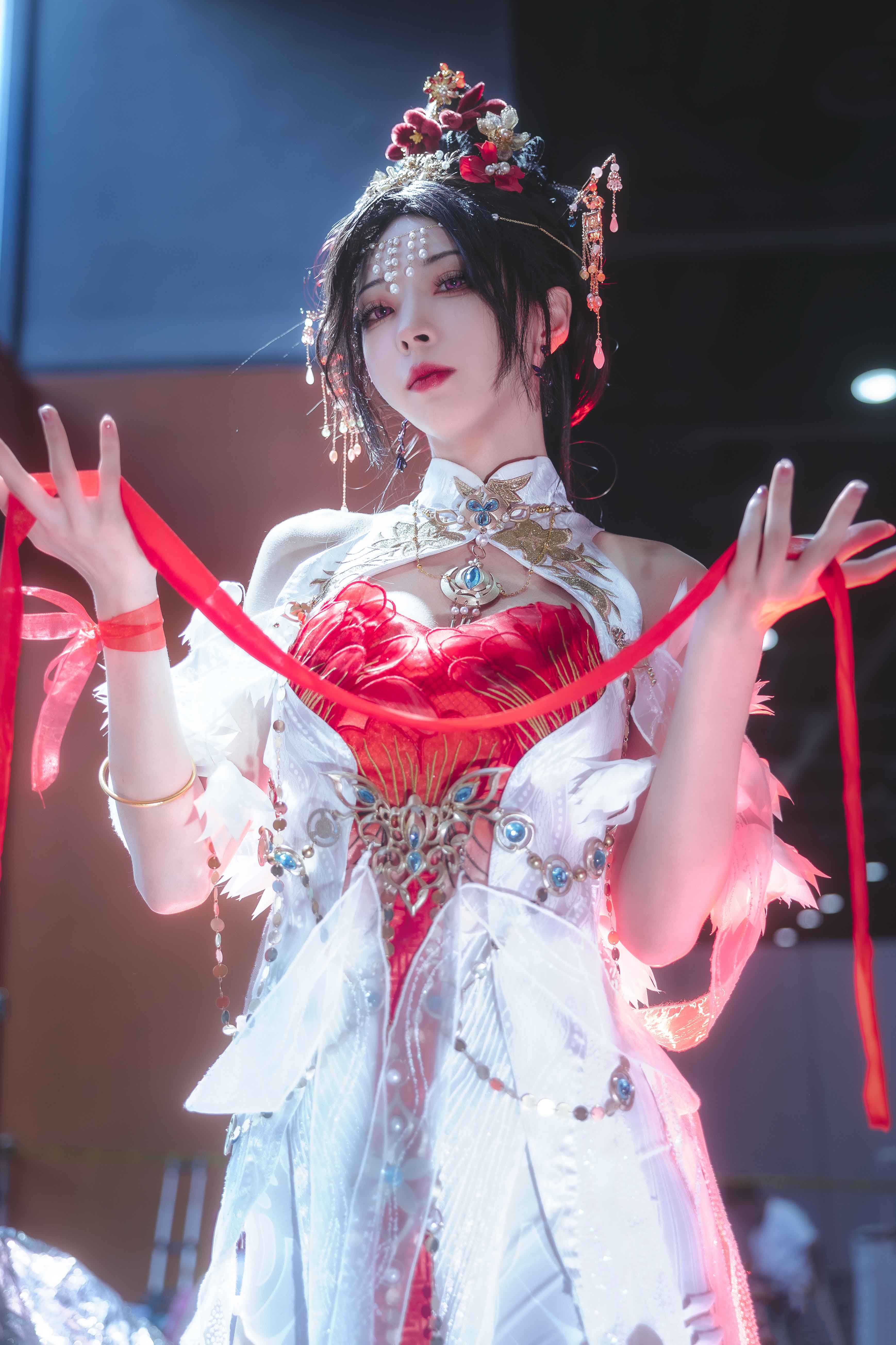 图片[4]-二次元COS分享[COSplay]敢掀玄女的盖头吗？-二次元COS分享次元吧
