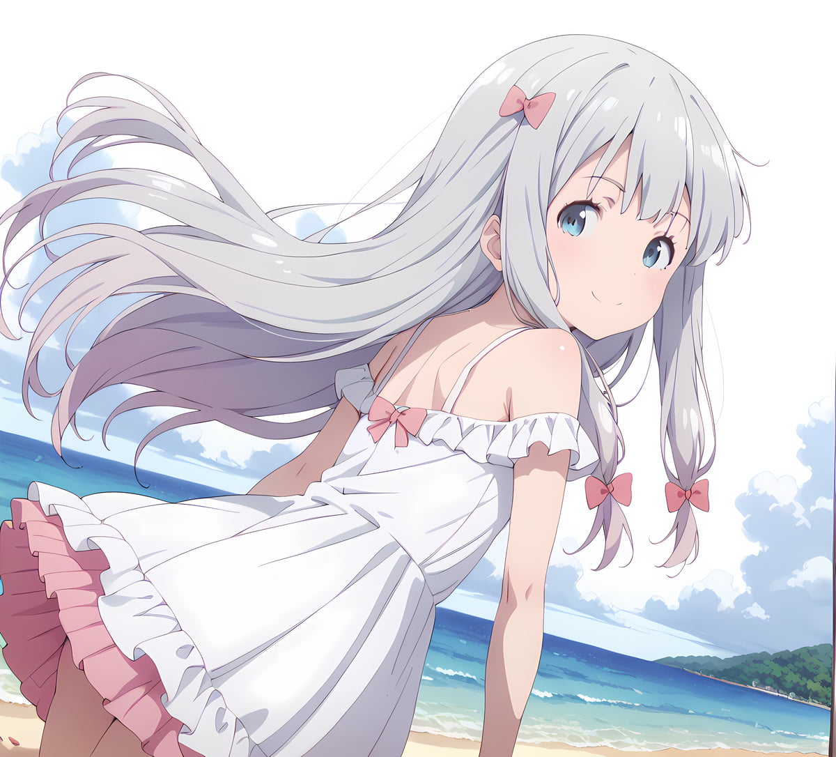 图片[7]-二次元COS分享埃罗芒阿老师 和泉纱雾 沙滩 泳衣-二次元COS分享次元吧