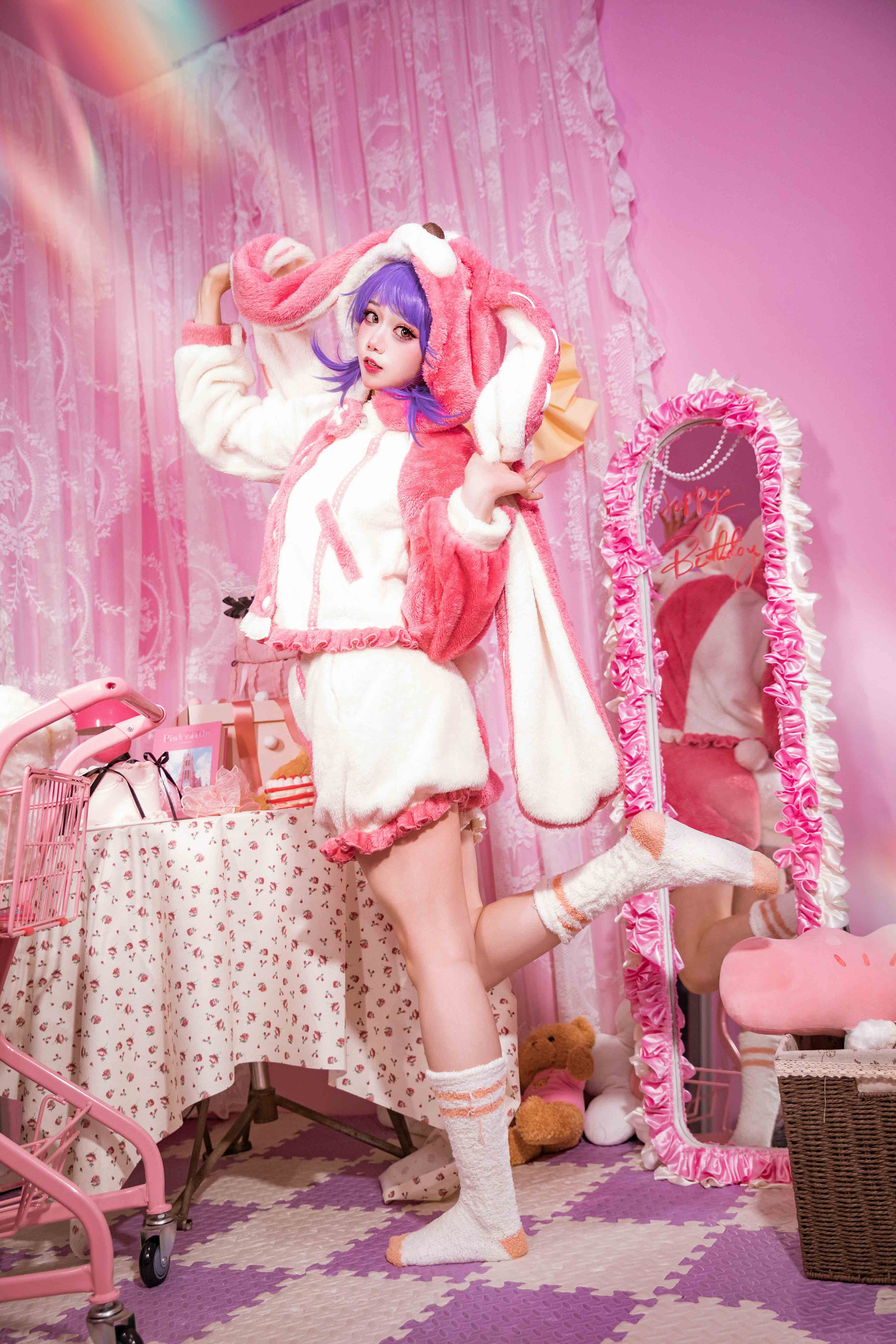 图片[8]-二次元COS分享[COSplay]来一场和玩偶的睡衣派对吧☆～-二次元COS分享次元吧