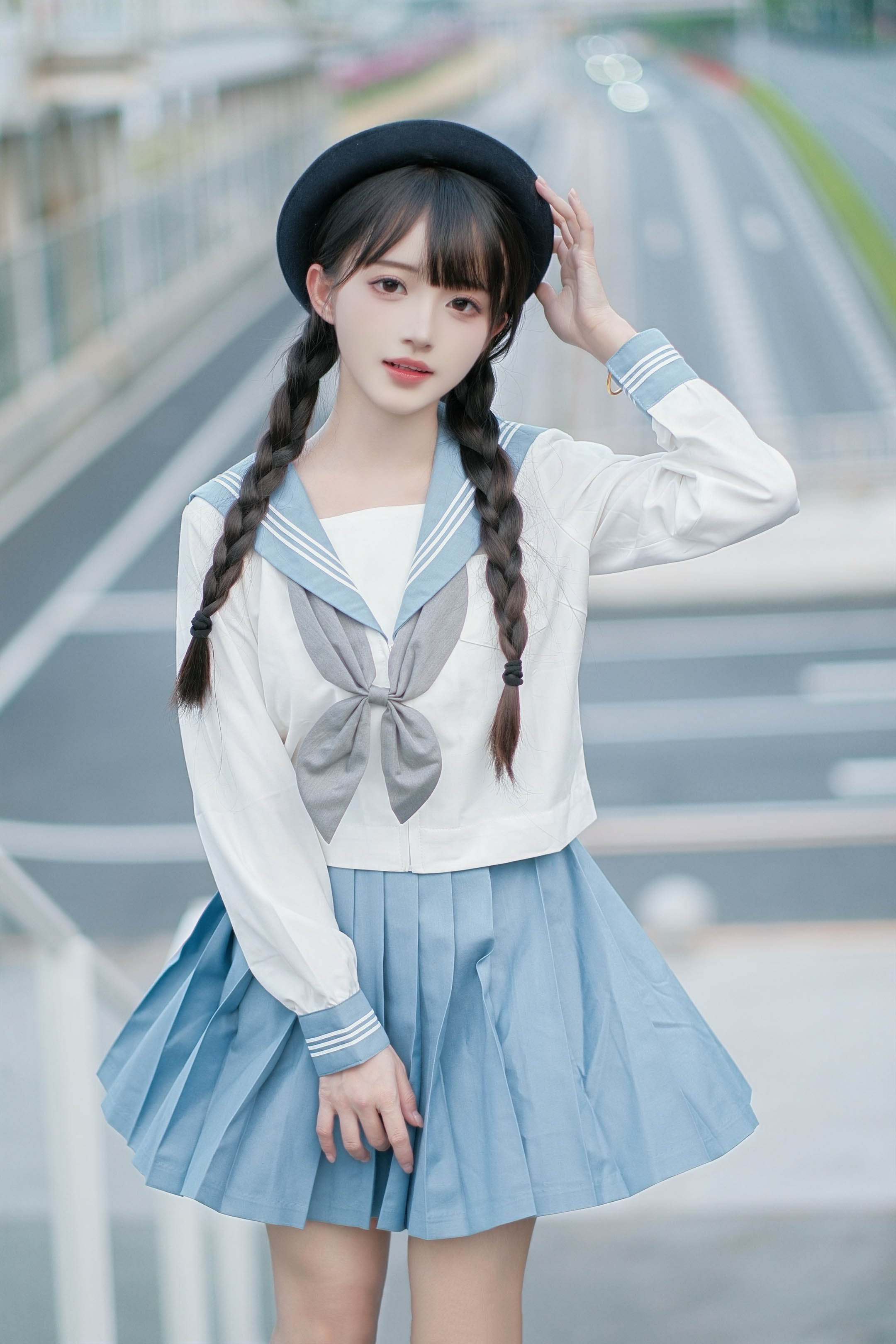图片[8]-二次元COS分享[JK]靠近我，生活绽放晴天色彩-二次元COS分享次元吧