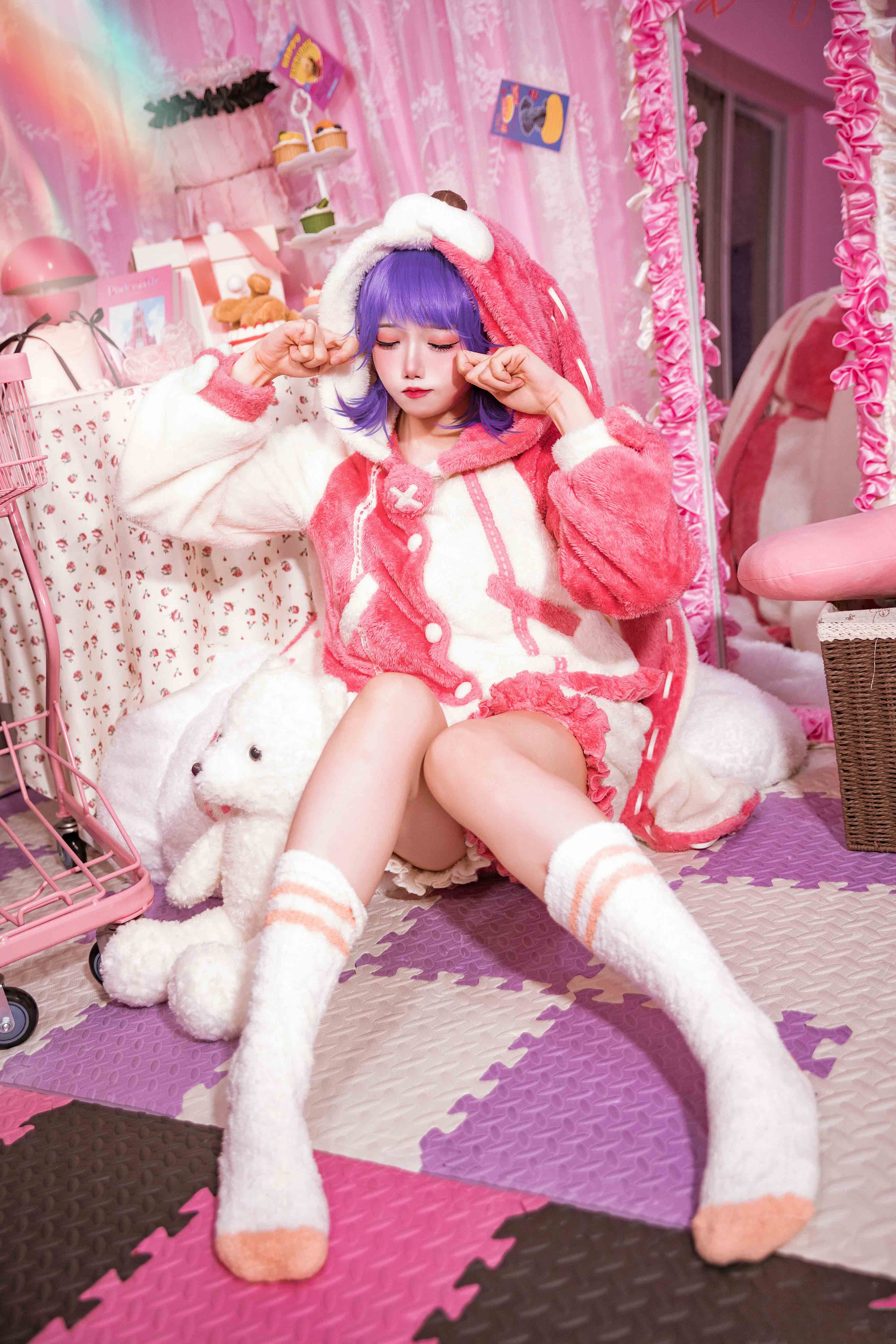 图片[2]-二次元COS分享[COSplay]来一场和玩偶的睡衣派对吧☆～-二次元COS分享次元吧