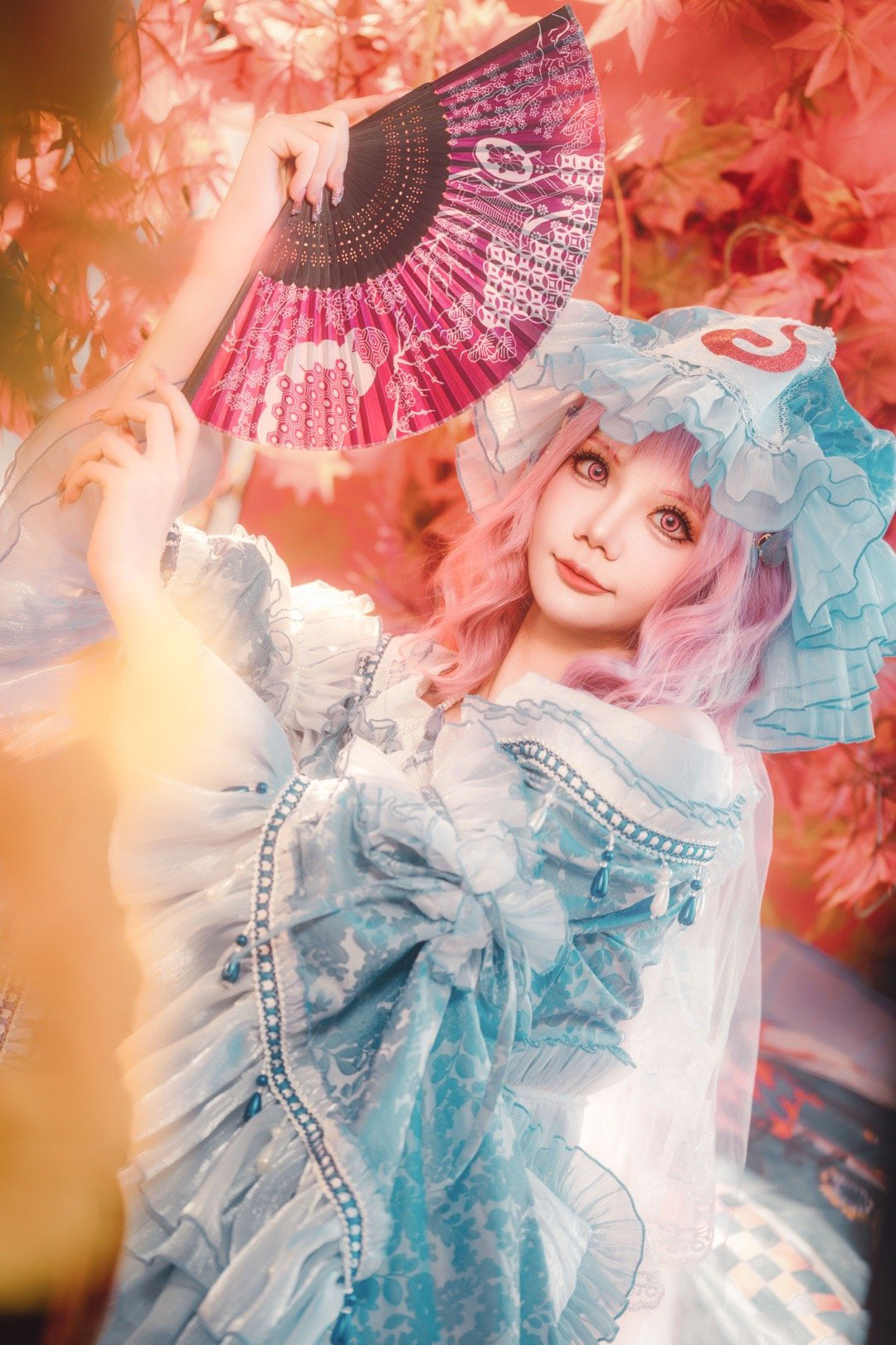 图片[4]-二次元COS分享[COSplay]东方project  西行寺幽幽子-二次元COS分享次元吧