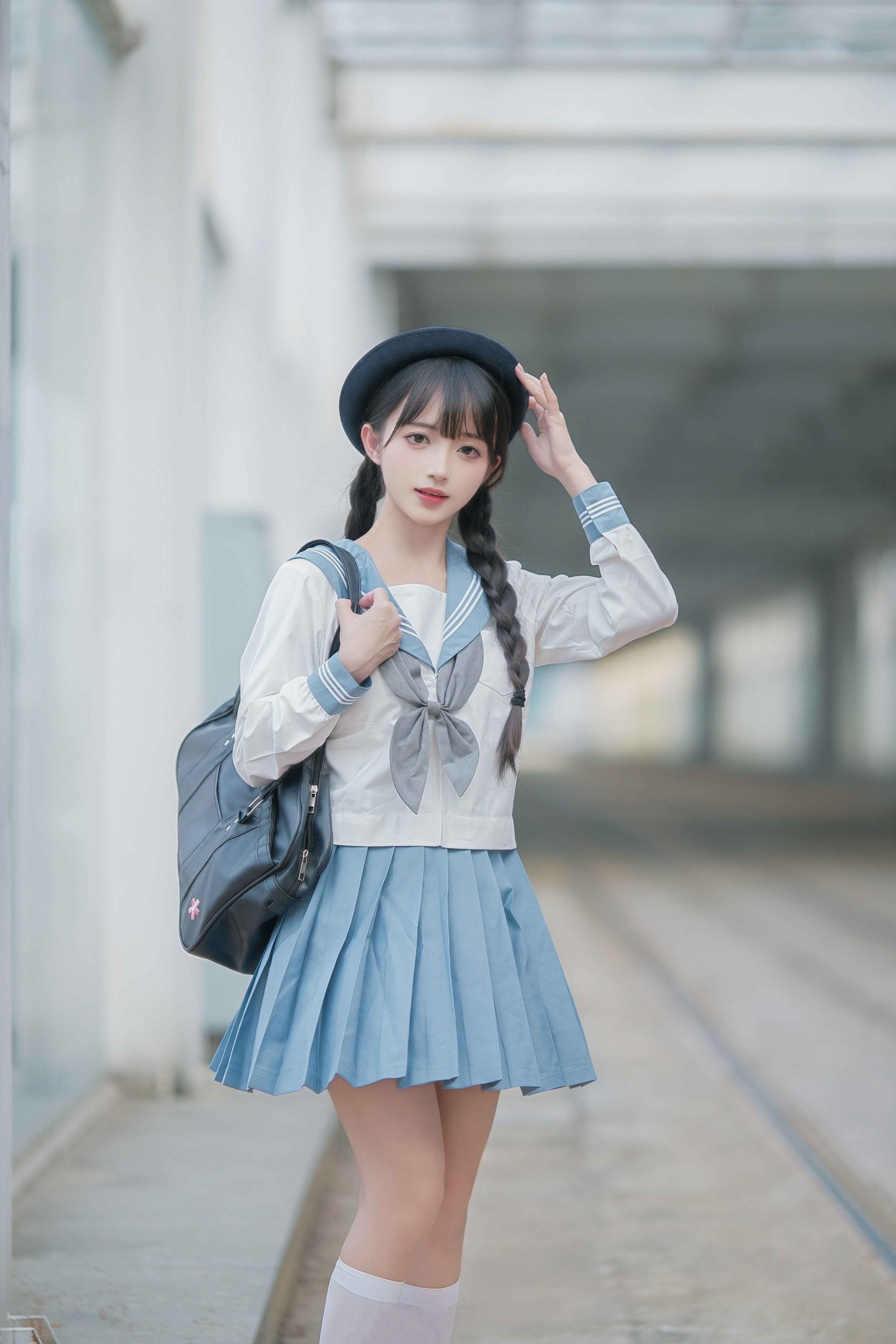 图片[7]-二次元COS分享[JK]靠近我，生活绽放晴天色彩-二次元COS分享次元吧