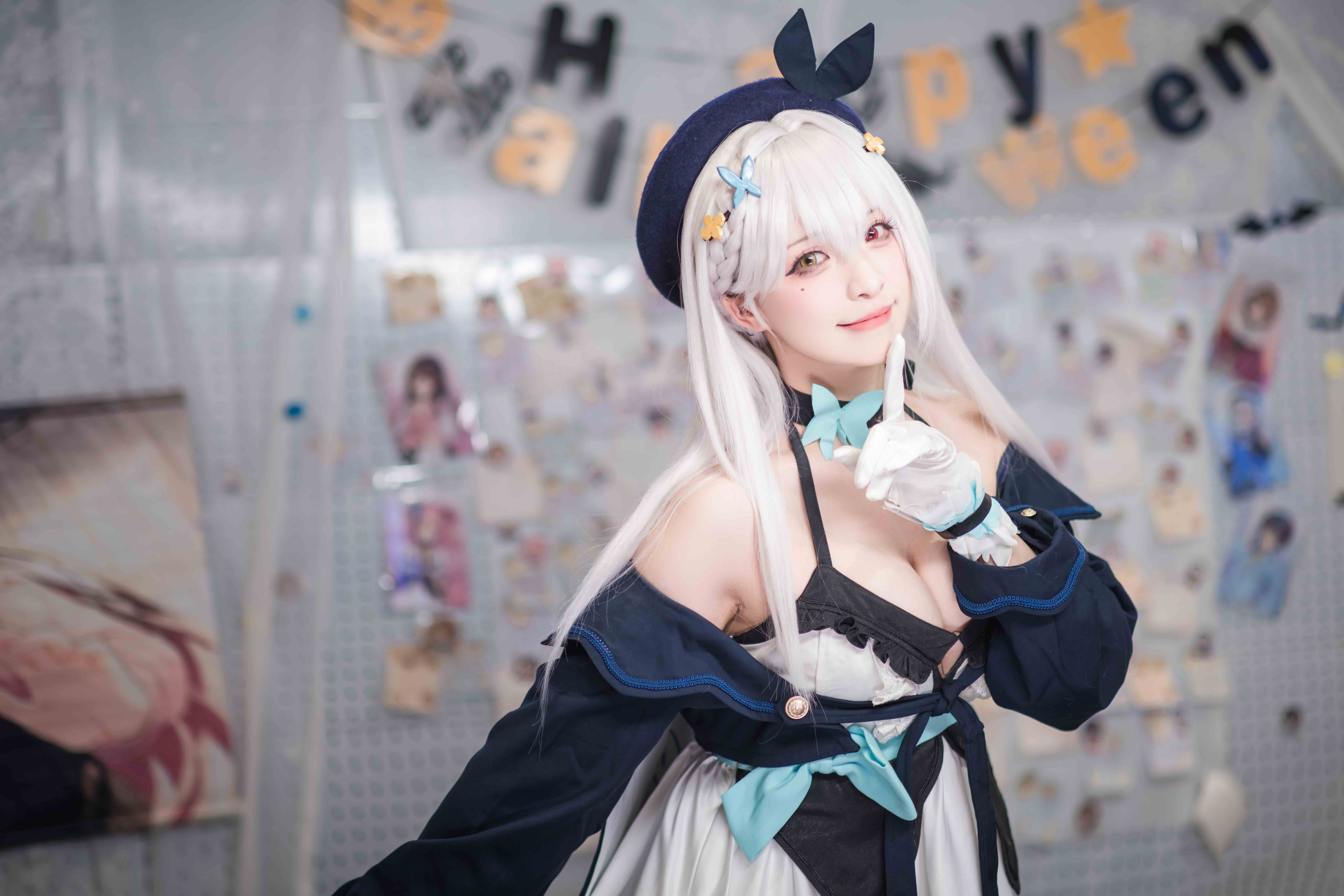 图片[6]-二次元COS分享[COSplay]去了恋爱绮谭联动咖啡厅~这下真的和半夏去约会了！-二次元COS分享次元吧