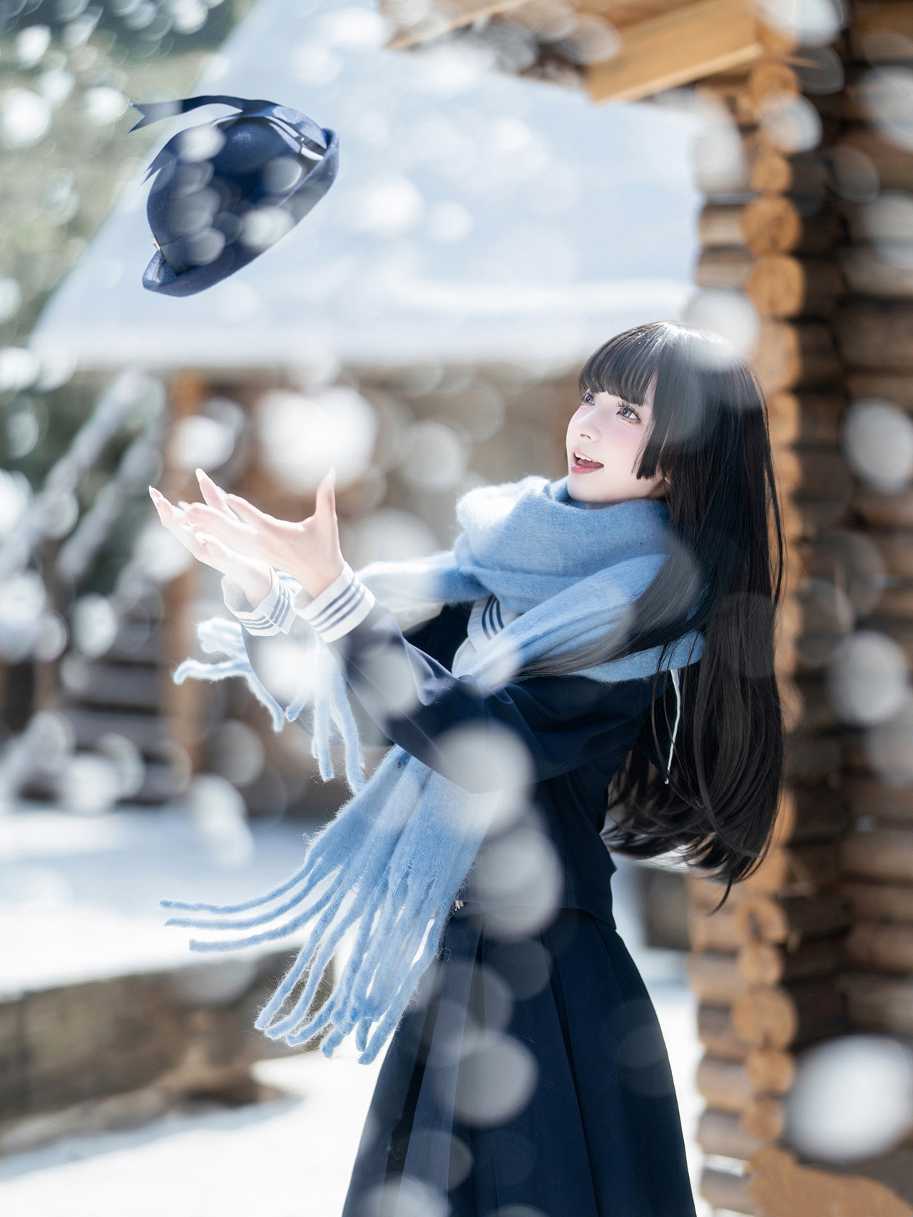 图片[8]-二次元COS分享[写真]可以陪我一起看雪吗-二次元COS分享次元吧