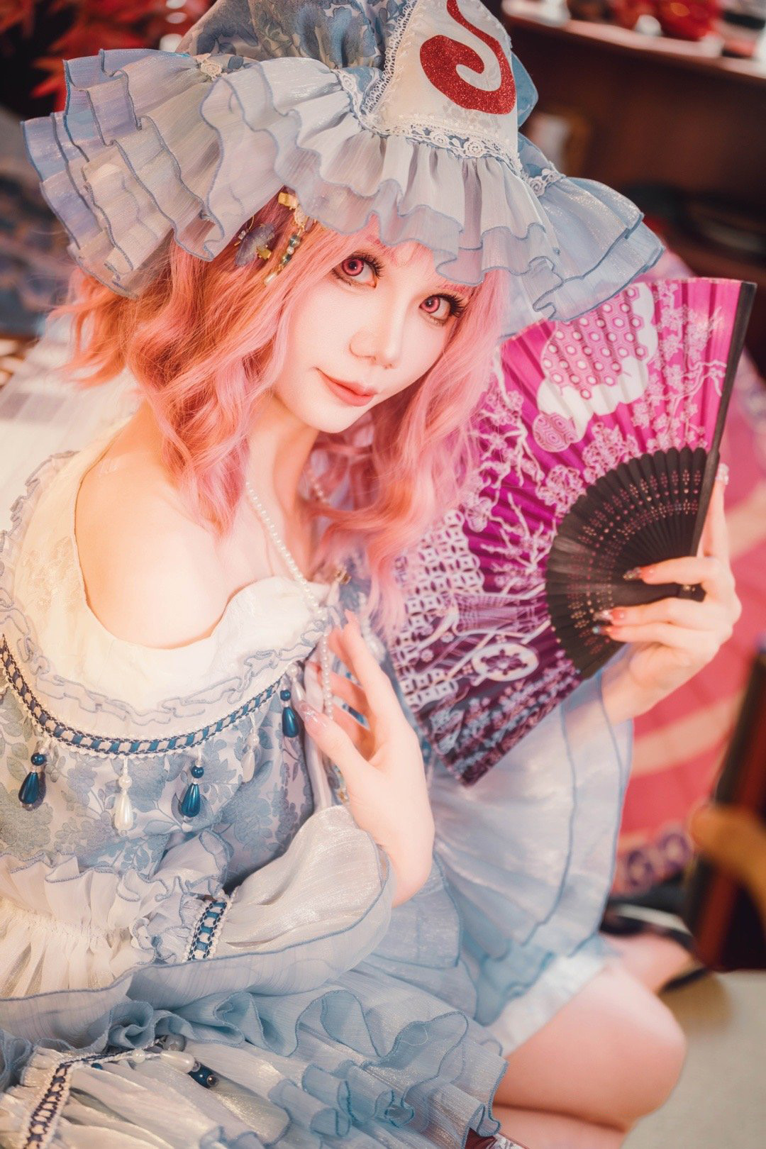 图片[6]-二次元COS分享[COSplay]东方project  西行寺幽幽子-二次元COS分享次元吧