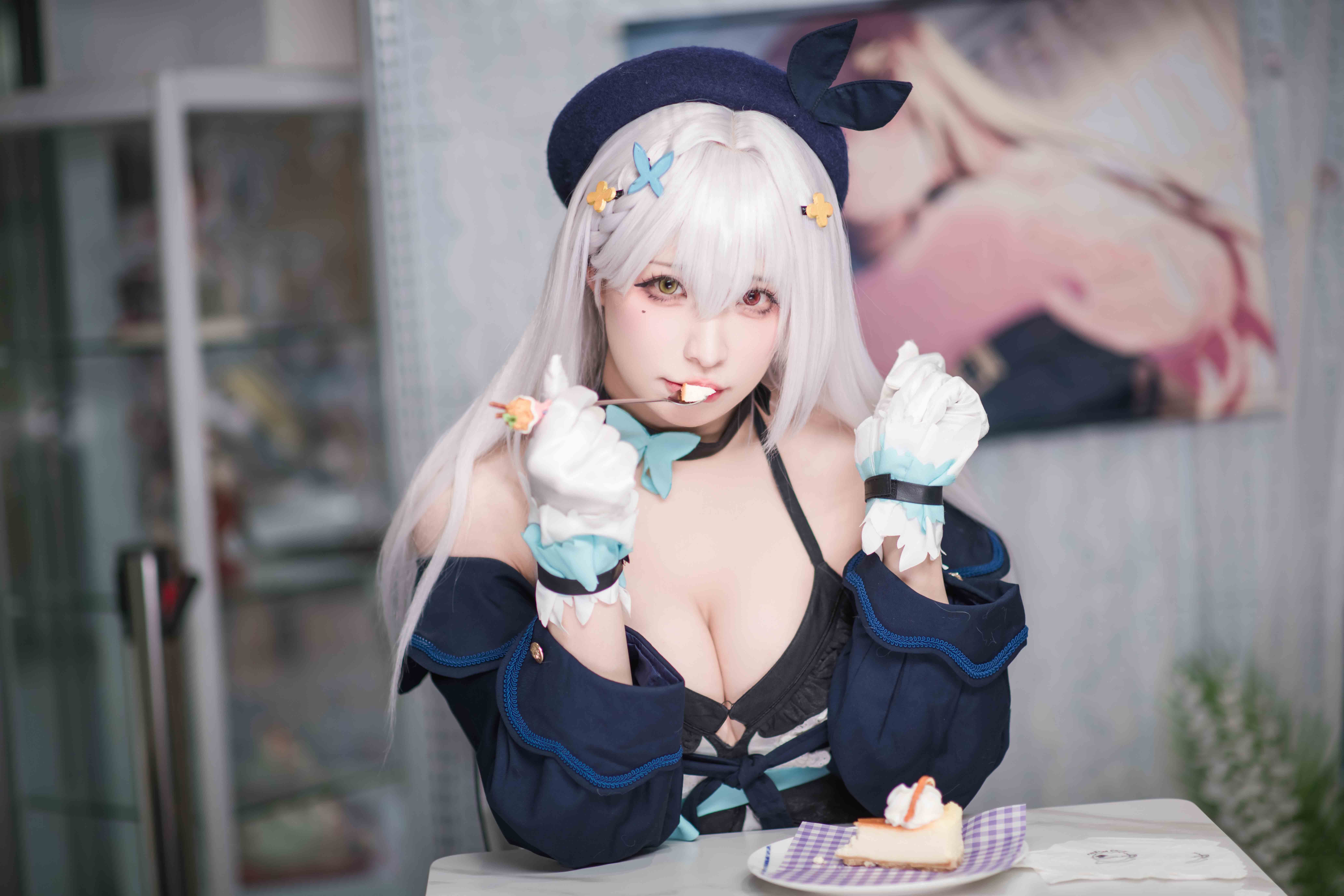 图片[5]-二次元COS分享[COSplay]去了恋爱绮谭联动咖啡厅~这下真的和半夏去约会了！-二次元COS分享次元吧