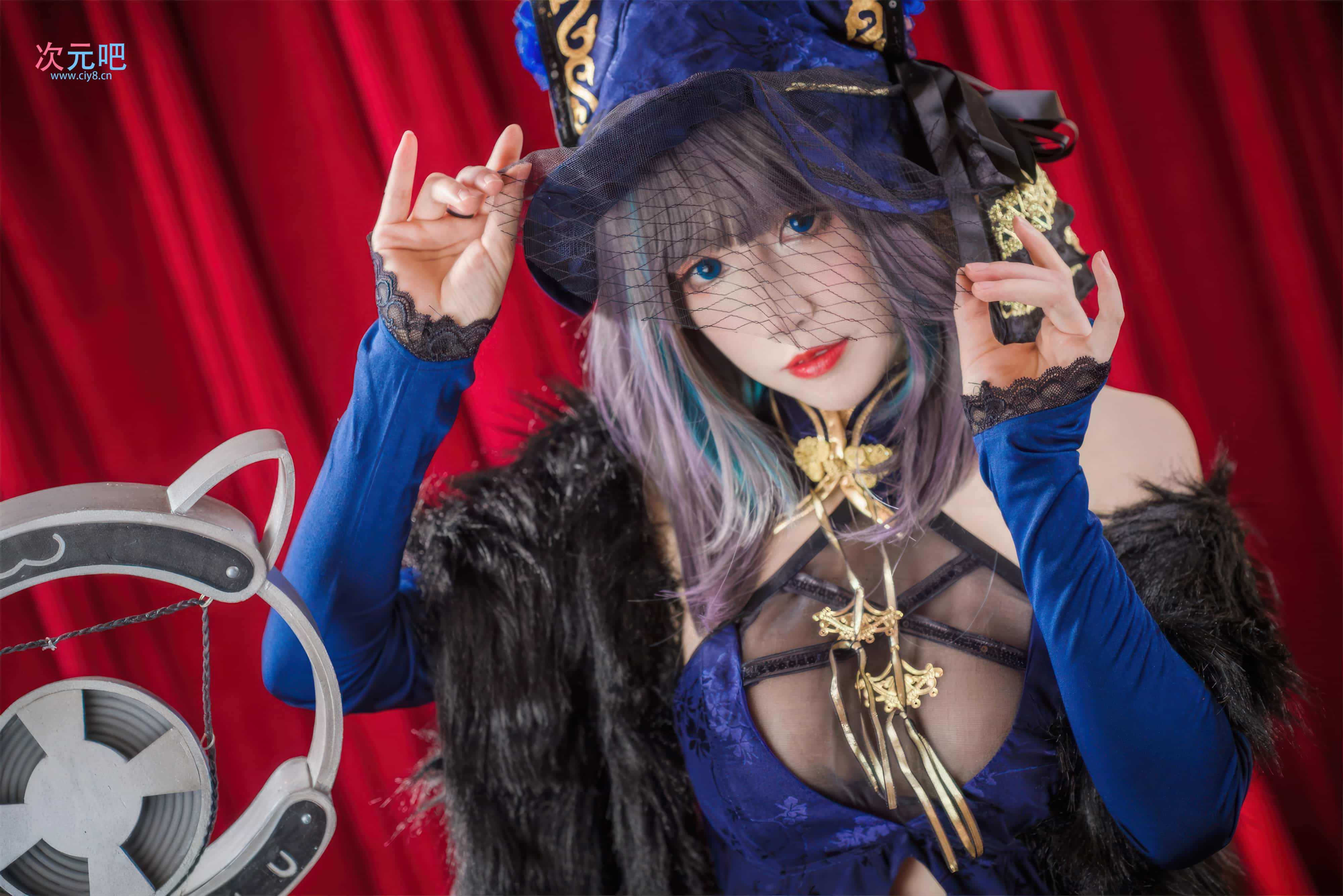 图片[4]-二次元COS分享衣衣 – 碧蓝航线 柴郡旗袍-二次元COS分享次元吧