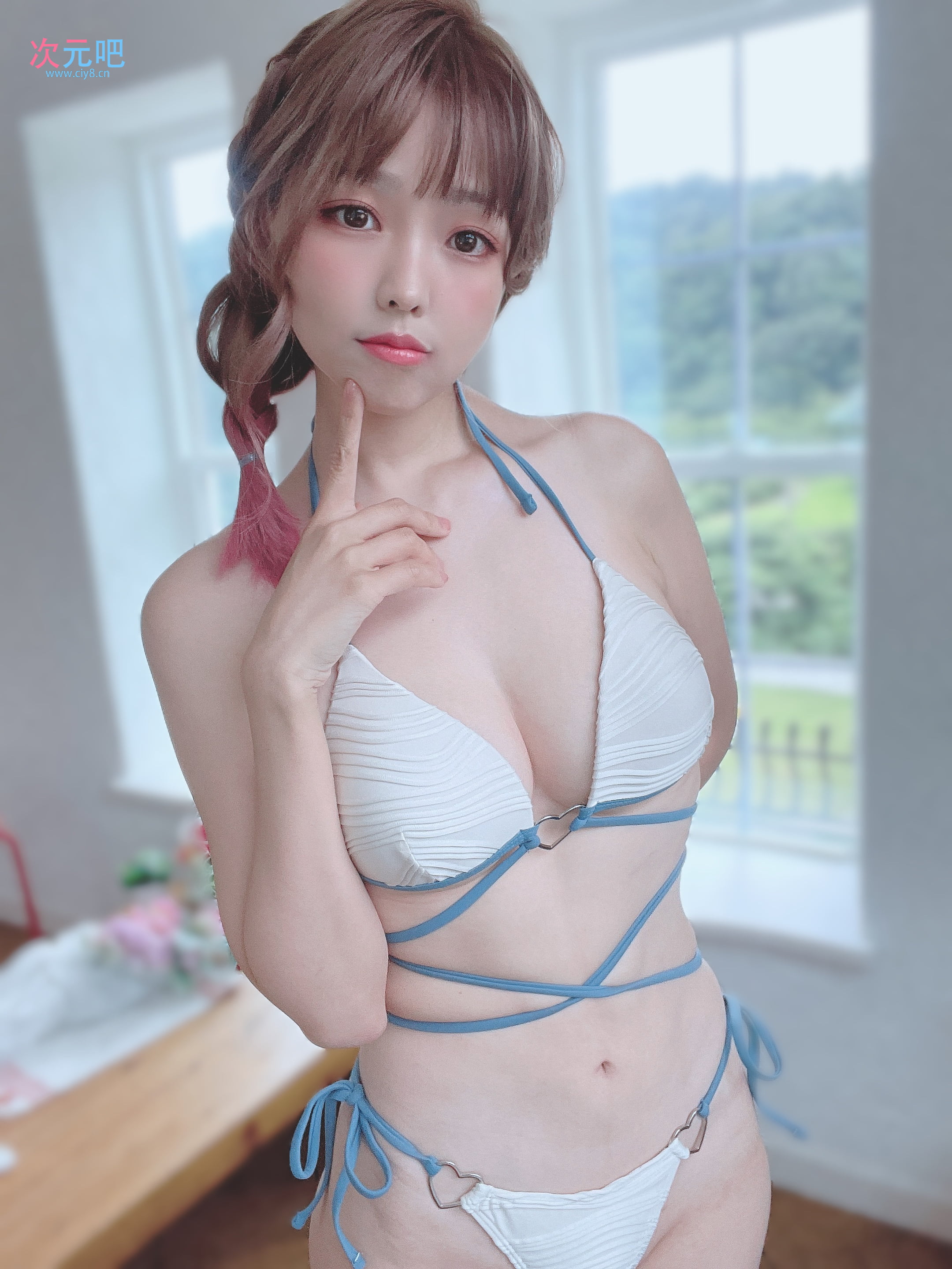 图片[3]-二次元COS分享Ely_eee (ElyEE子) – 心心泳裝-二次元COS分享次元吧