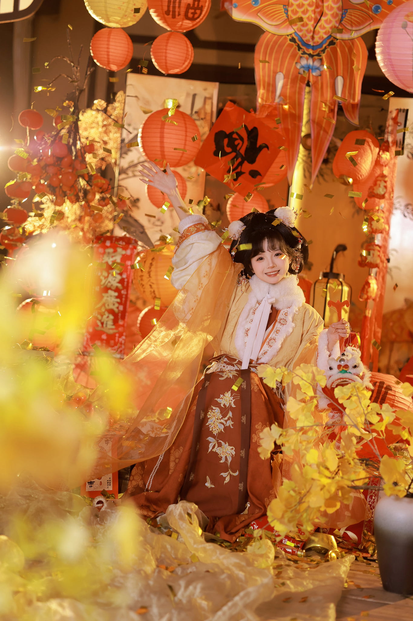 图片[2]-二次元COS分享[汉服]殿下！新年啦！就和我一起去灯会吧-二次元COS分享次元吧