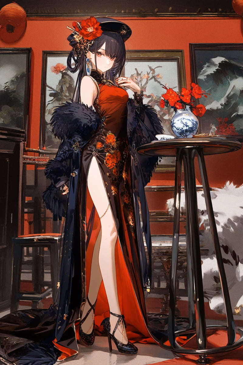 图片[1]-二次元COS分享碧蓝航线 逸仙 旗袍-二次元COS分享次元吧