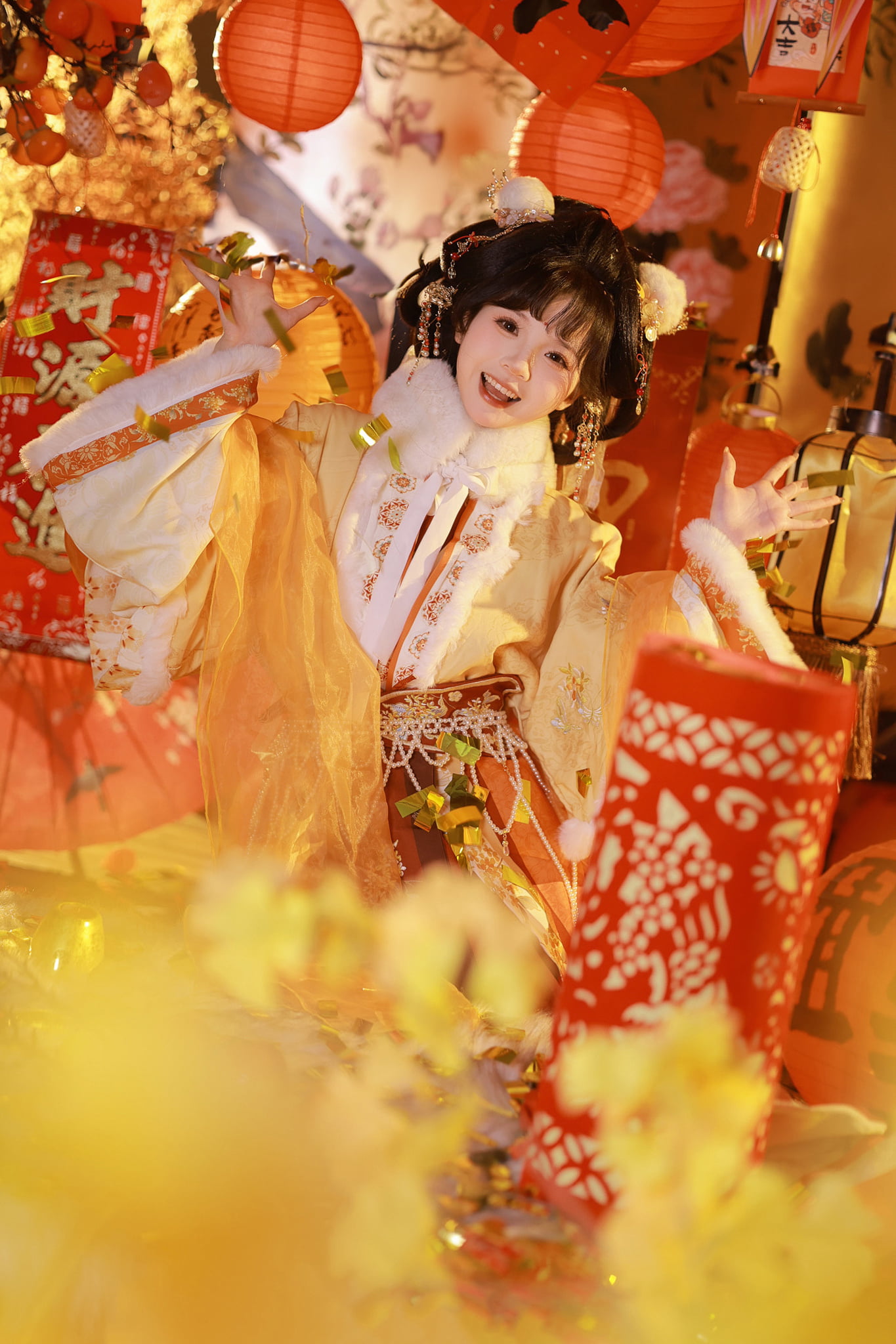 图片[8]-二次元COS分享[汉服]殿下！新年啦！就和我一起去灯会吧-二次元COS分享次元吧