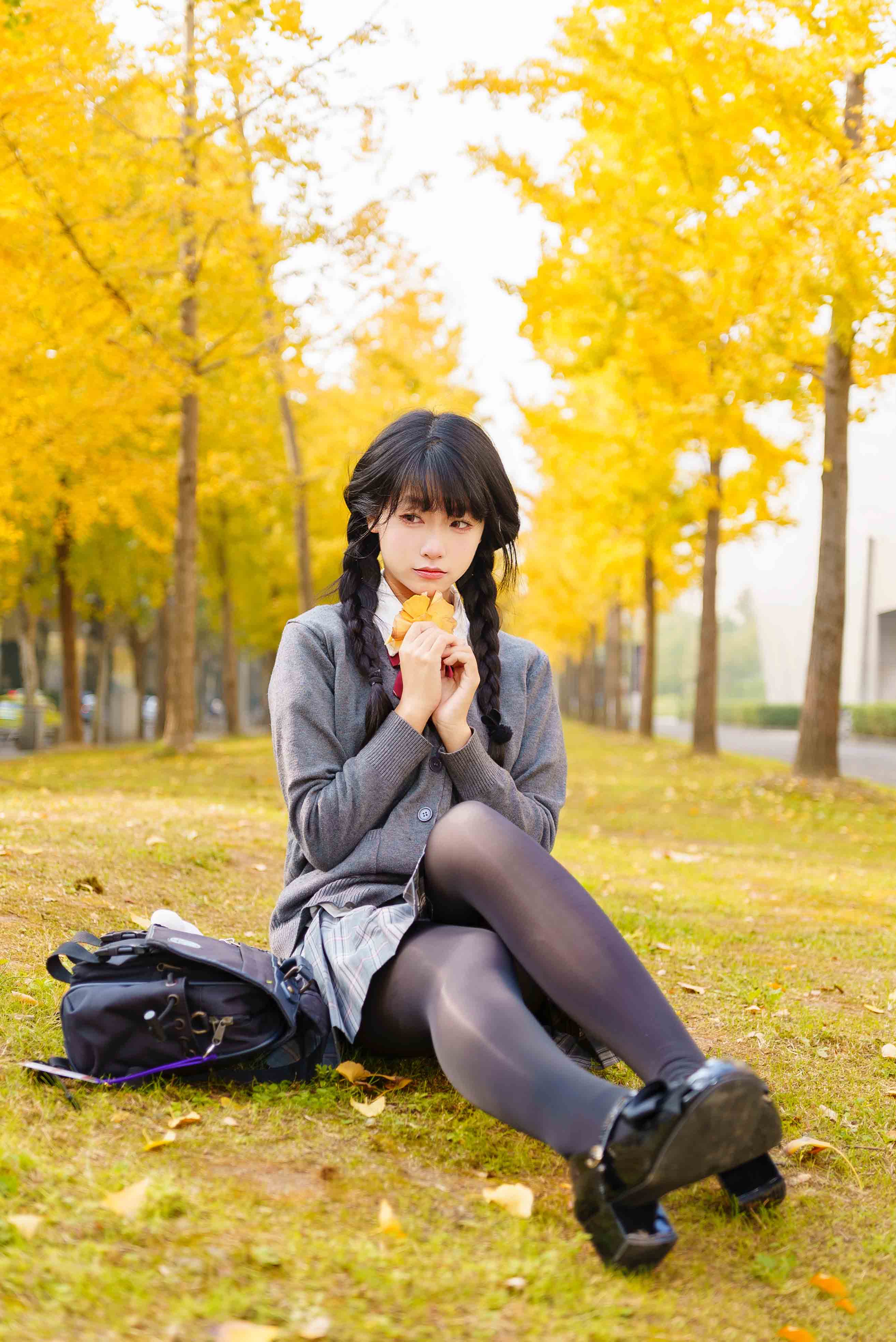 图片[5]-二次元COS分享[JK]银杏少女-二次元COS分享次元吧