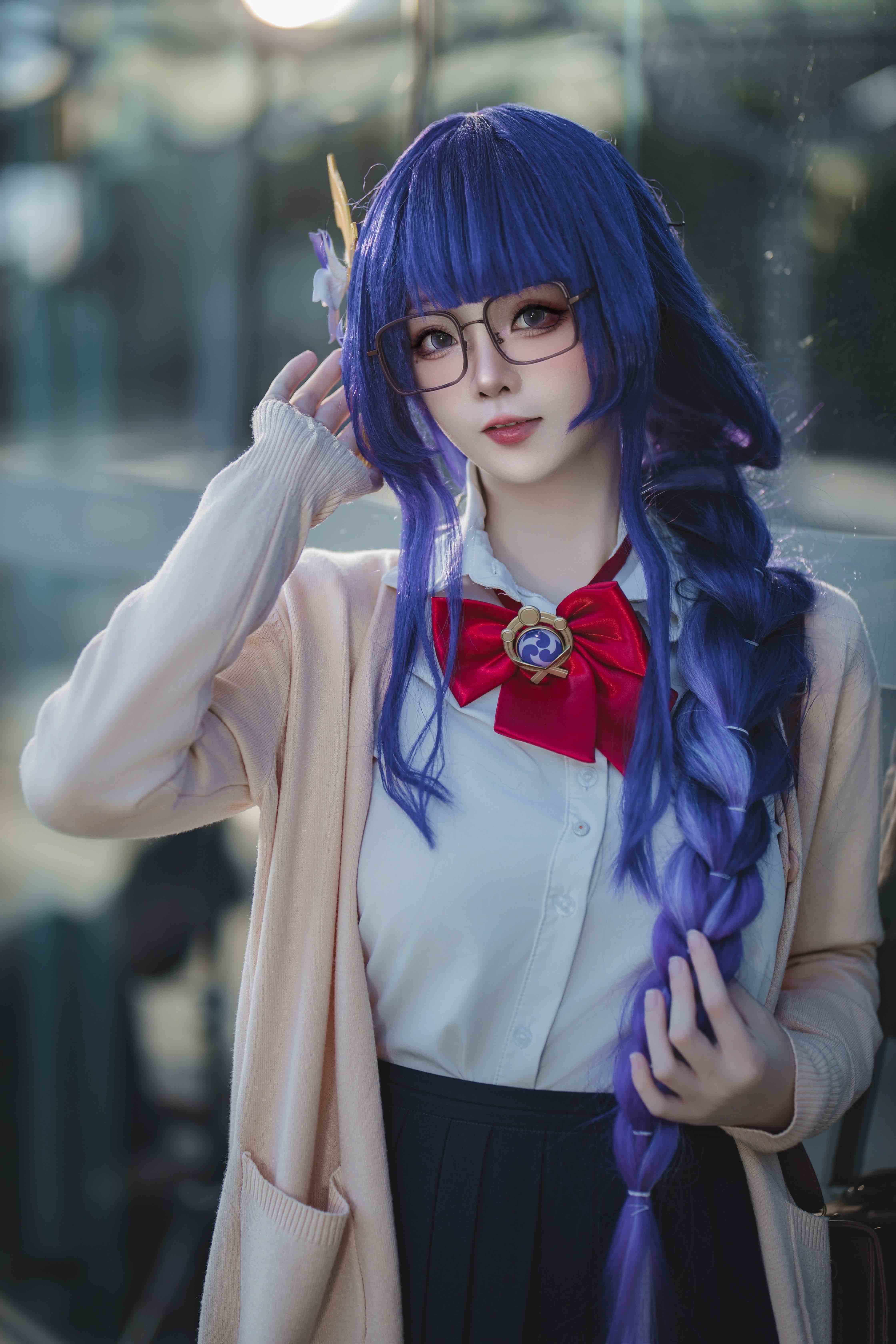 图片[5]-二次元COS分享[COSplay]原神 雷电将军JK-二次元COS分享次元吧