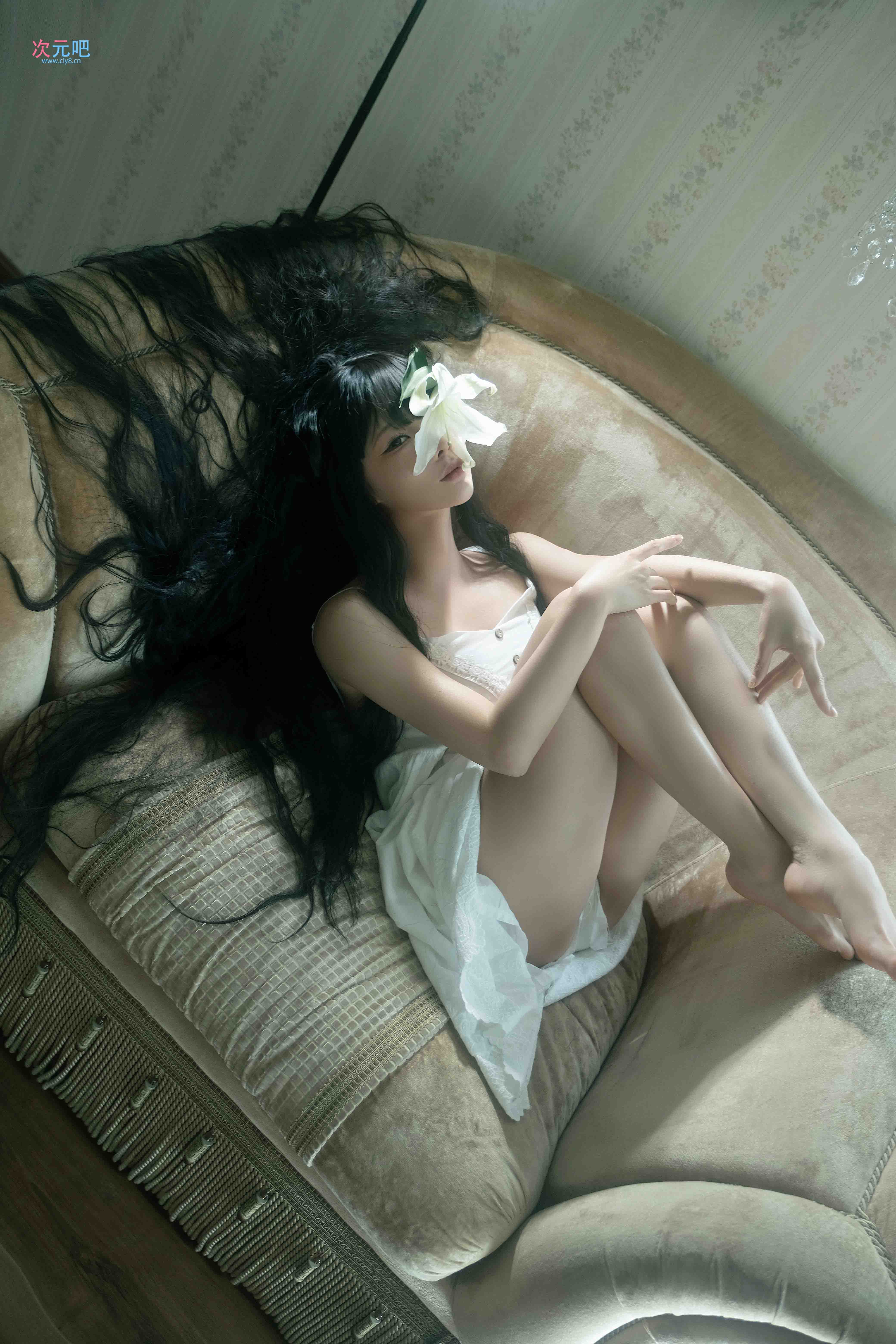 图片[1]-二次元COS分享蠢沫沫 – 白吊带-二次元COS分享次元吧