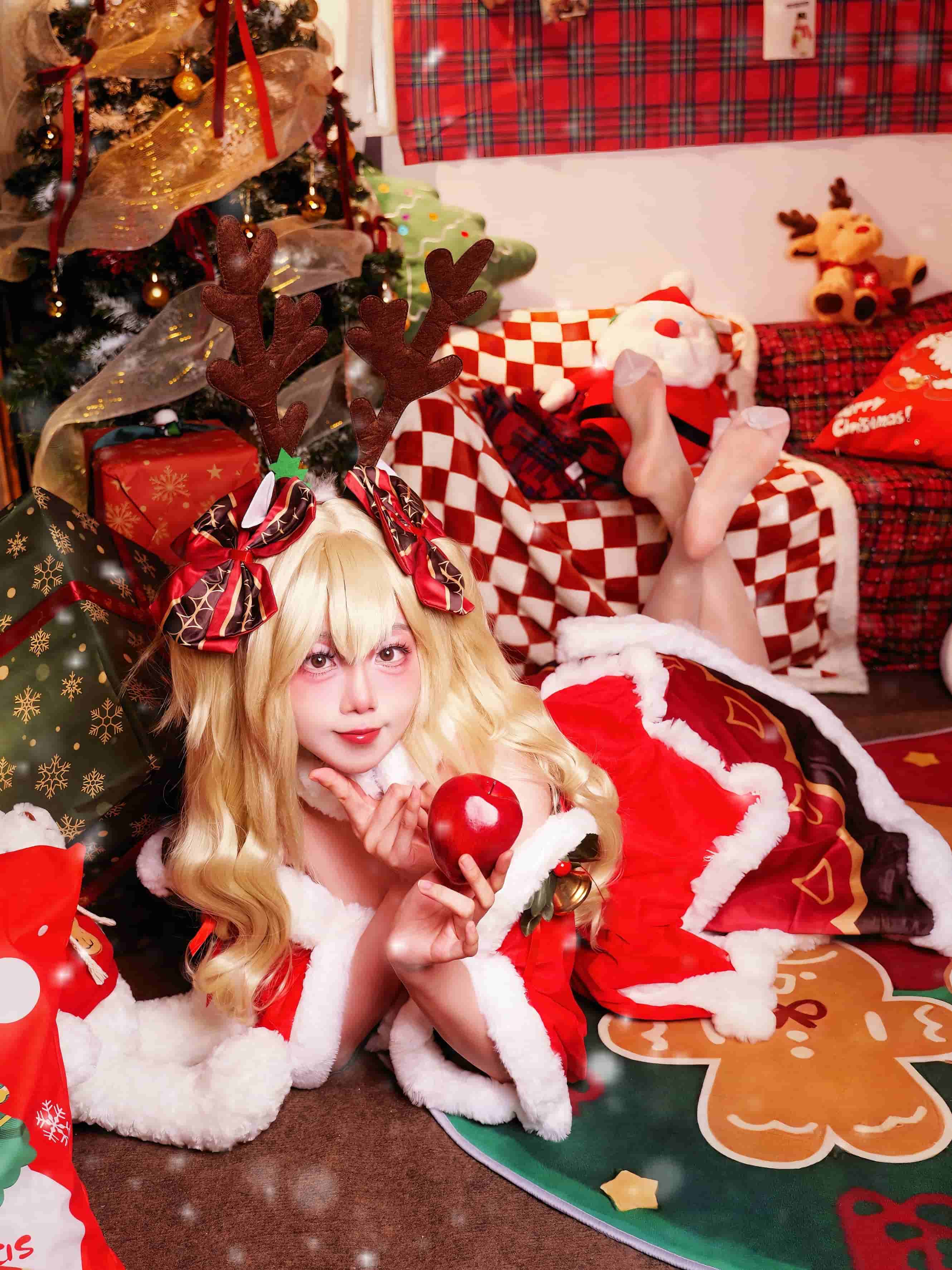 图片[6]-二次元COS分享[COSplay]圣诞快乐🎄，可爱的旅行者们！-二次元COS分享次元吧