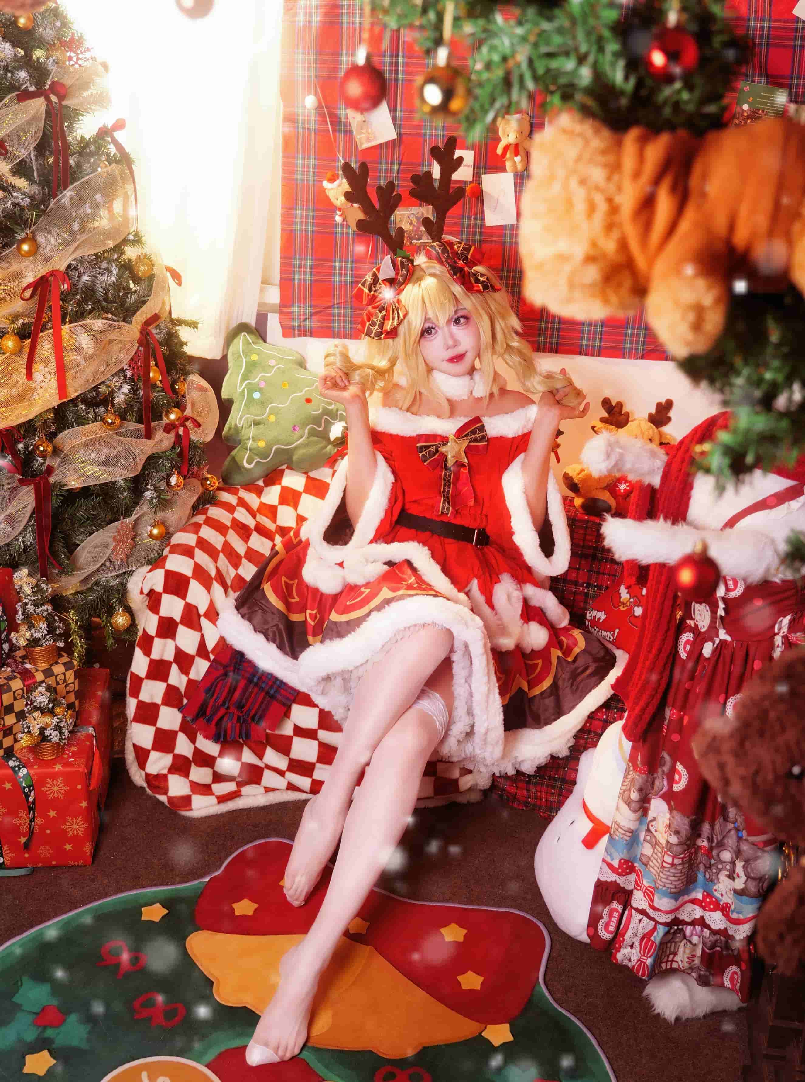 图片[5]-二次元COS分享[COSplay]圣诞快乐🎄，可爱的旅行者们！-二次元COS分享次元吧
