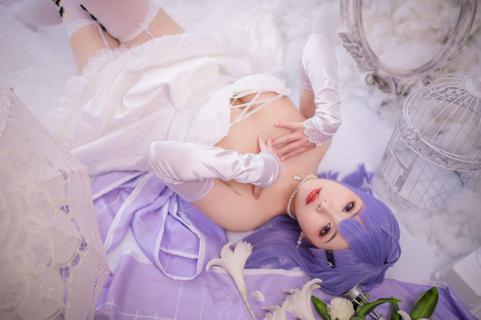 图片[2]-二次元COS分享[COSplay]碧蓝航线 独角兽 花嫁-二次元COS分享次元吧