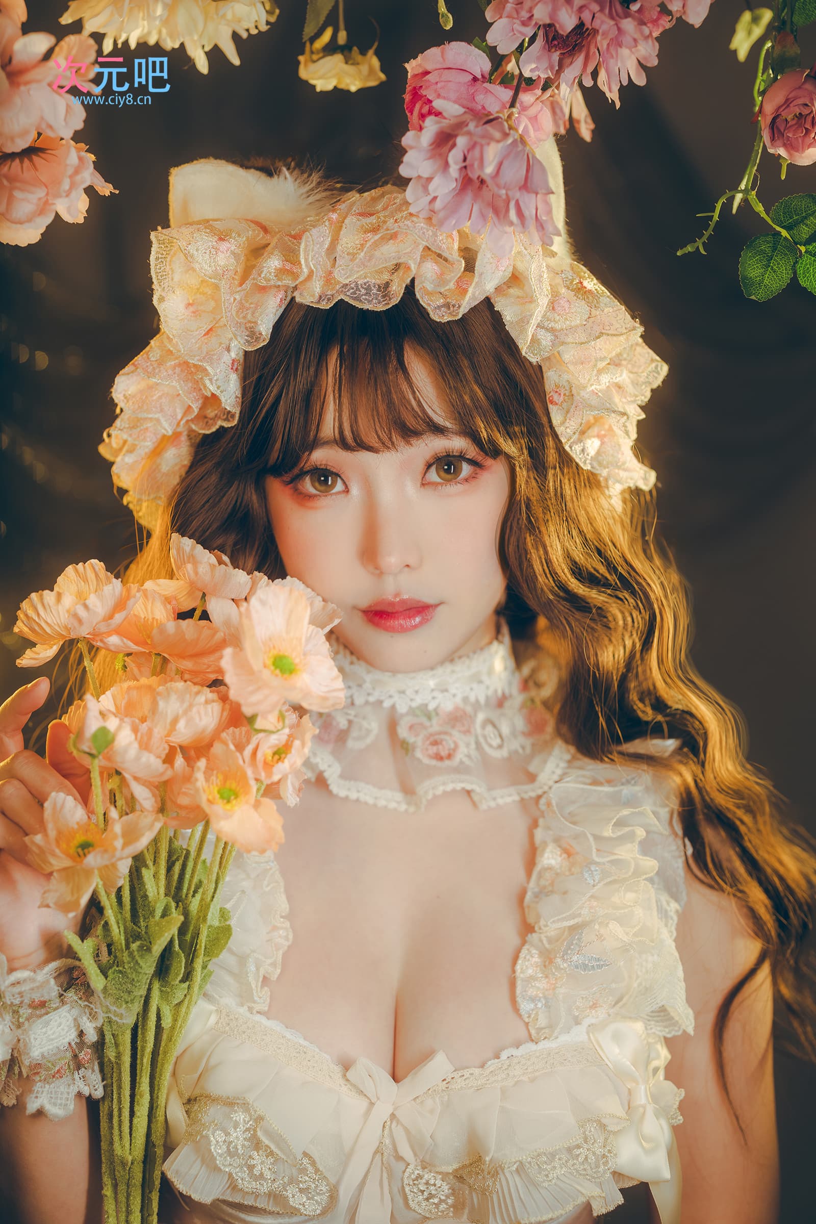 图片[1]-二次元COS分享ElyEE子 – 小熊貓古典蕾絲-二次元COS分享次元吧