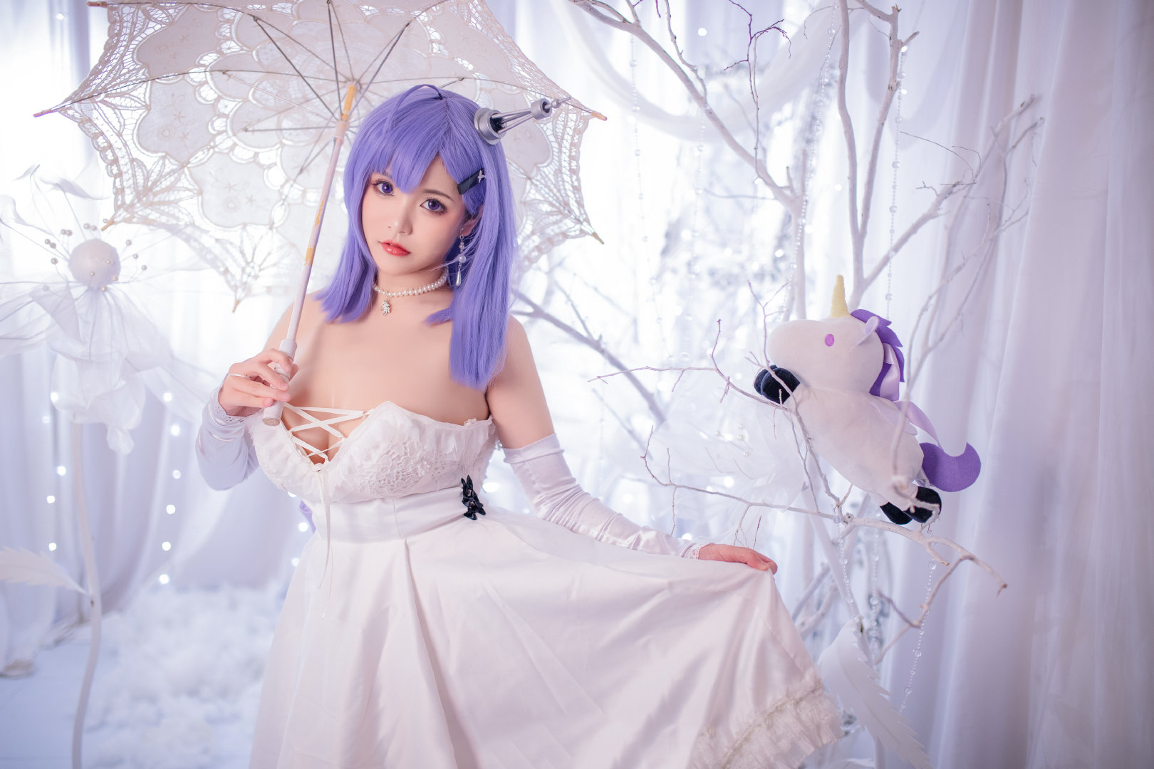 图片[3]-二次元COS分享[COSplay]碧蓝航线 独角兽 花嫁-二次元COS分享次元吧