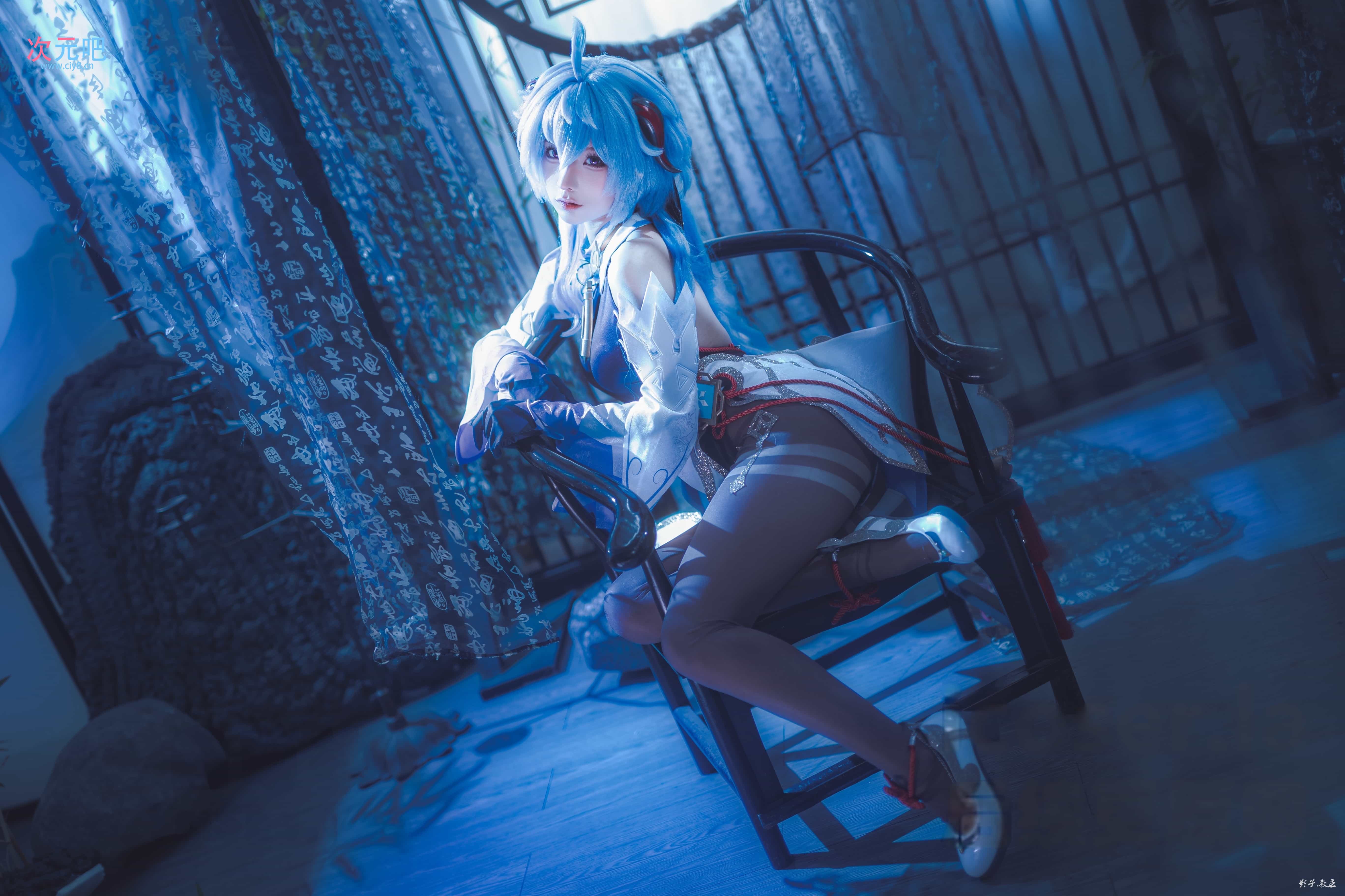 蠢沫沫 – 原神 甘雨-二次元COS分享次元吧