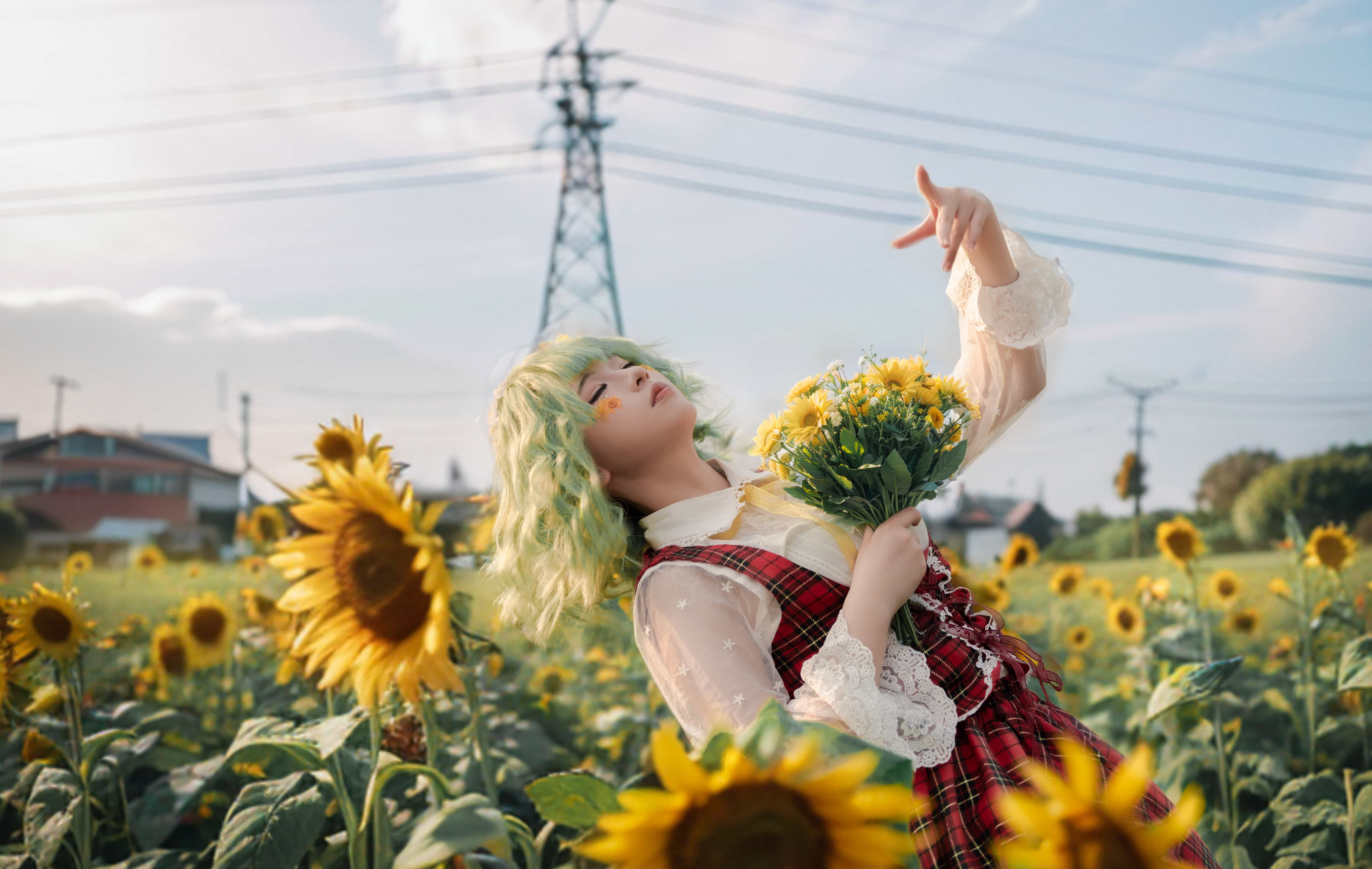 图片[6]-二次元COS分享[COSplay]太阳花田里的鲜花之主-二次元COS分享次元吧