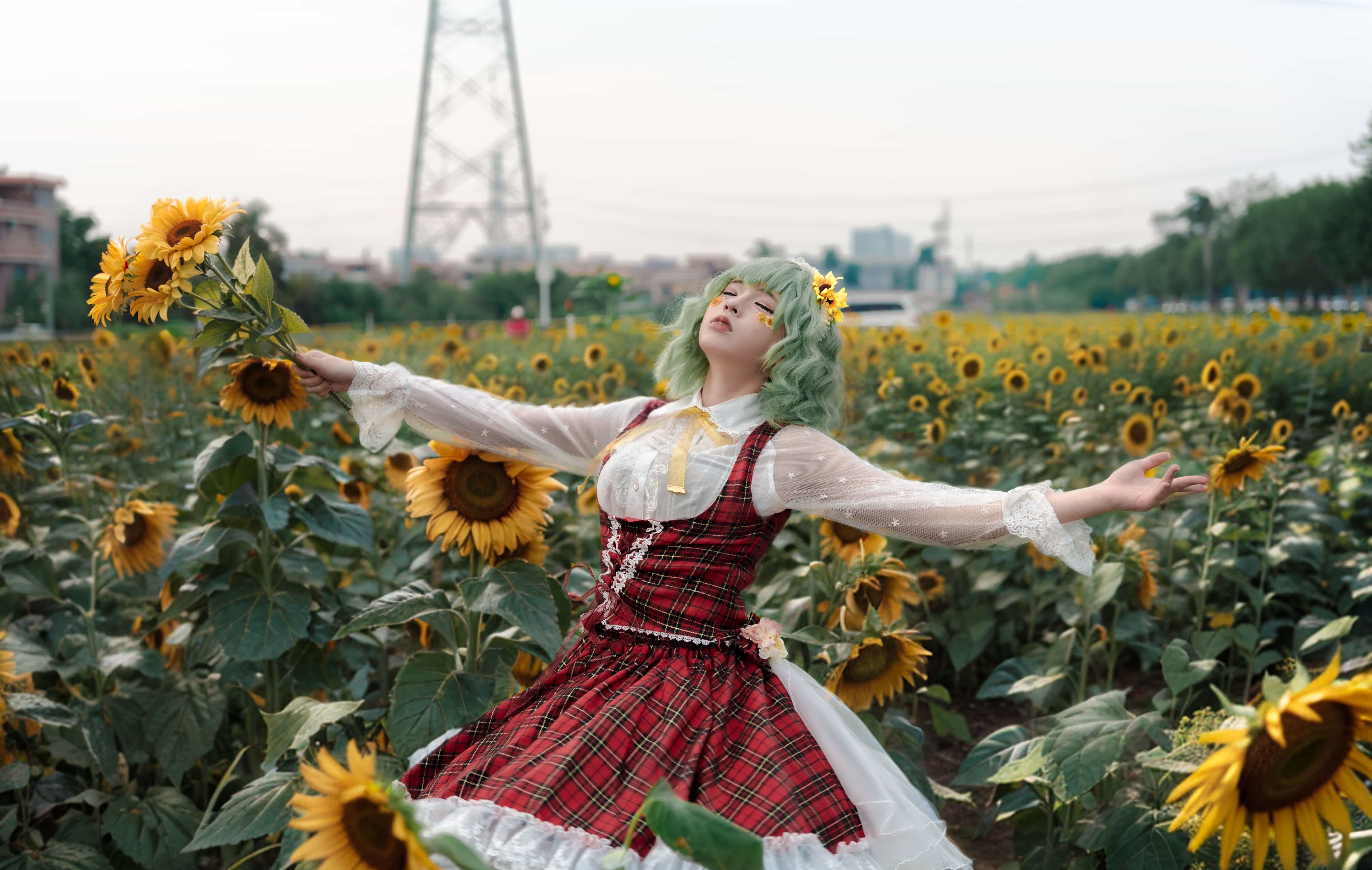 图片[4]-二次元COS分享[COSplay]太阳花田里的鲜花之主-二次元COS分享次元吧