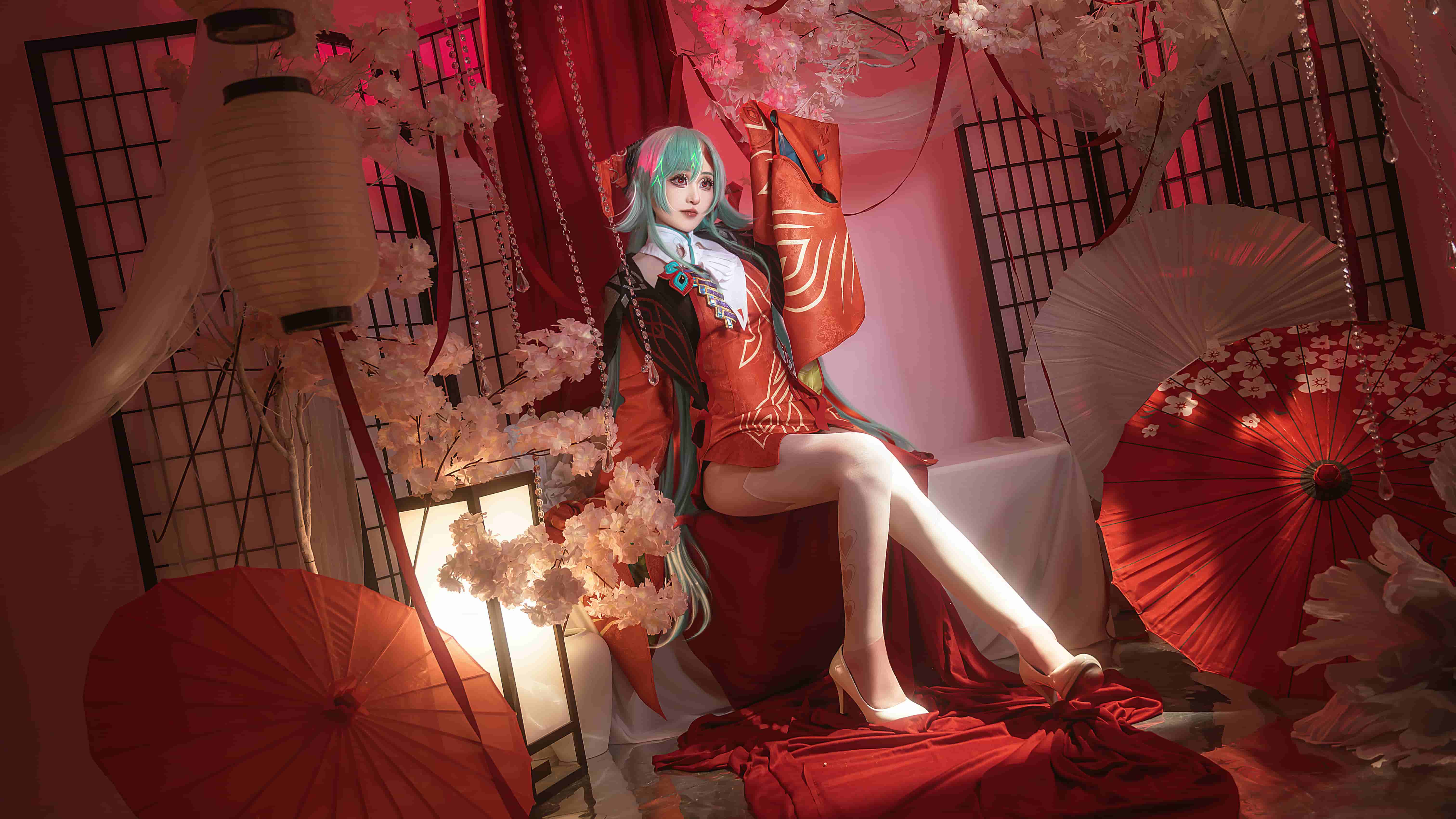 [COSplay]千里姻缘一线牵，良缘就在你身边～-二次元COS分享次元吧