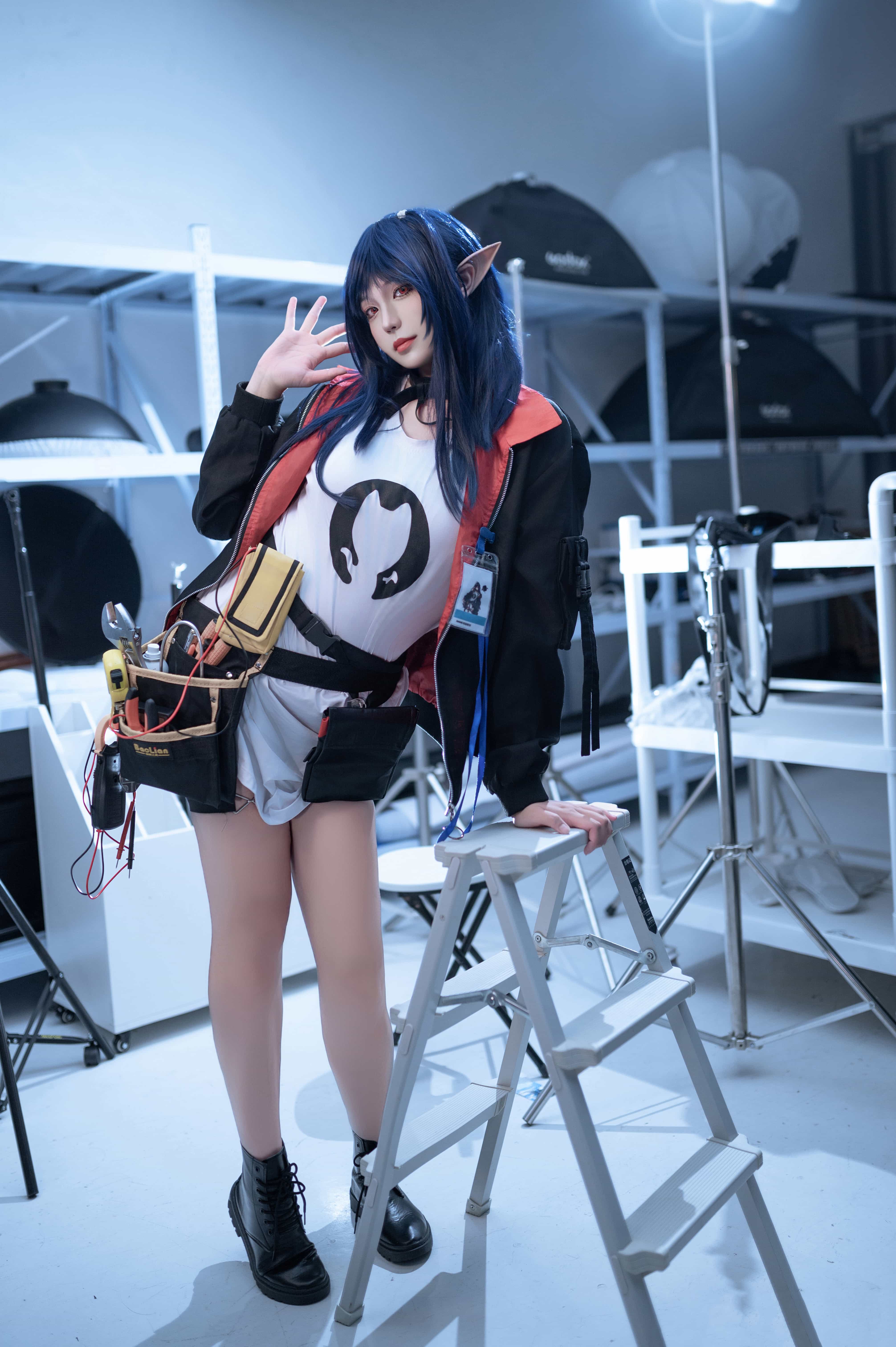 图片[10]-二次元COS分享[COSplay]可露希尔正在热身，她将作为开发者来与你一决高下-二次元COS分享次元吧