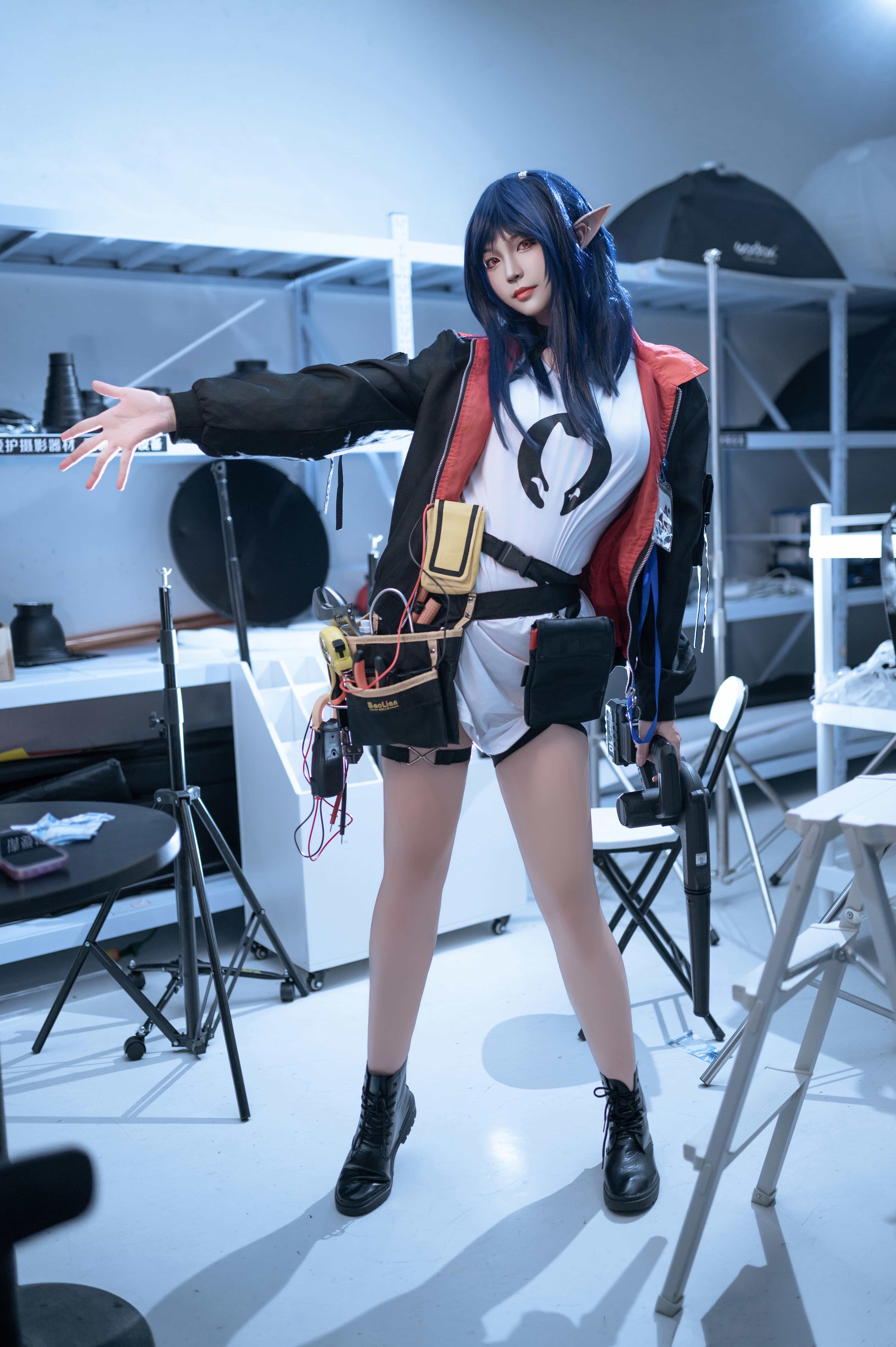 图片[11]-二次元COS分享[COSplay]可露希尔正在热身，她将作为开发者来与你一决高下-二次元COS分享次元吧