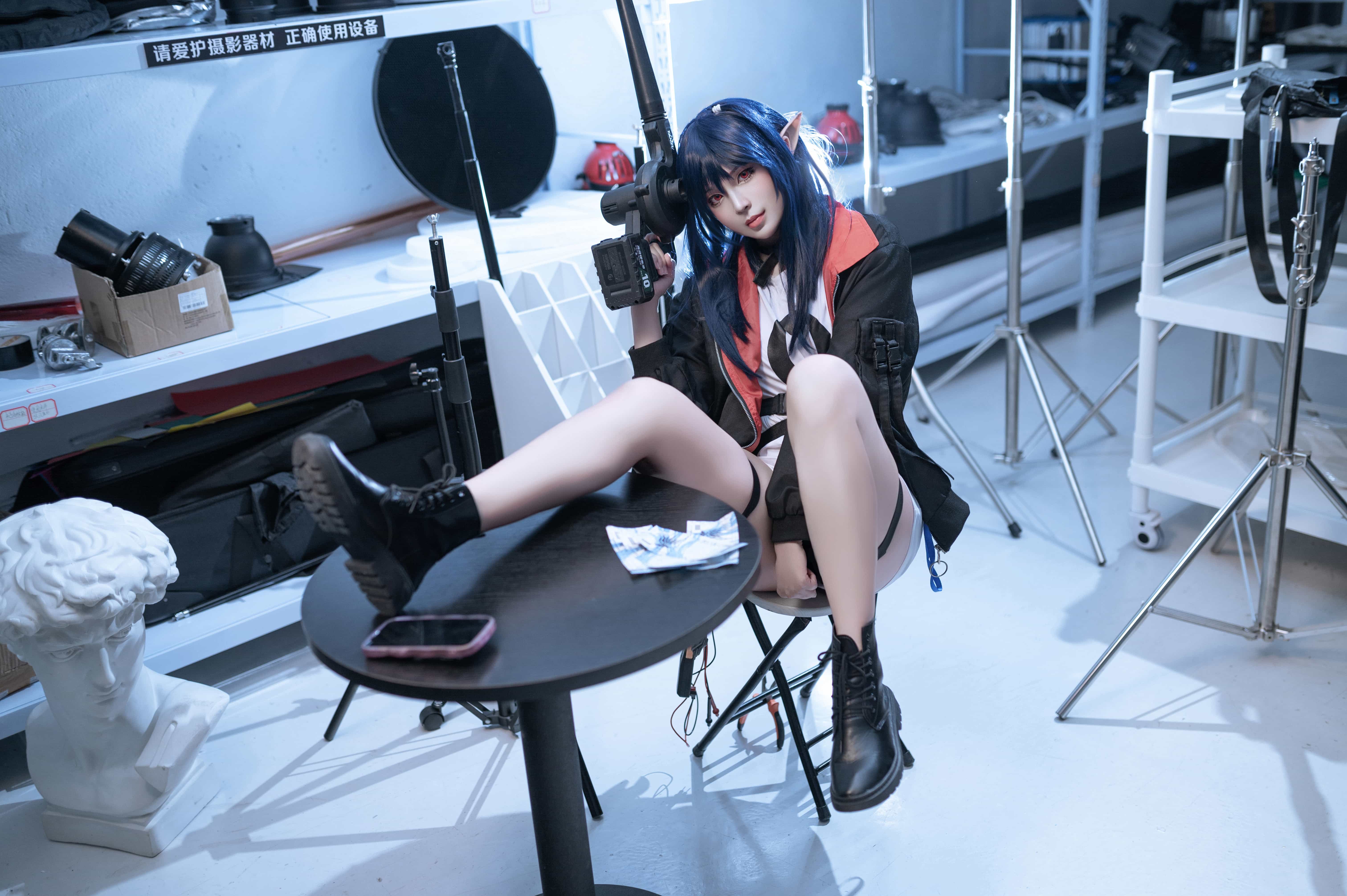 图片[9]-二次元COS分享[COSplay]可露希尔正在热身，她将作为开发者来与你一决高下-二次元COS分享次元吧