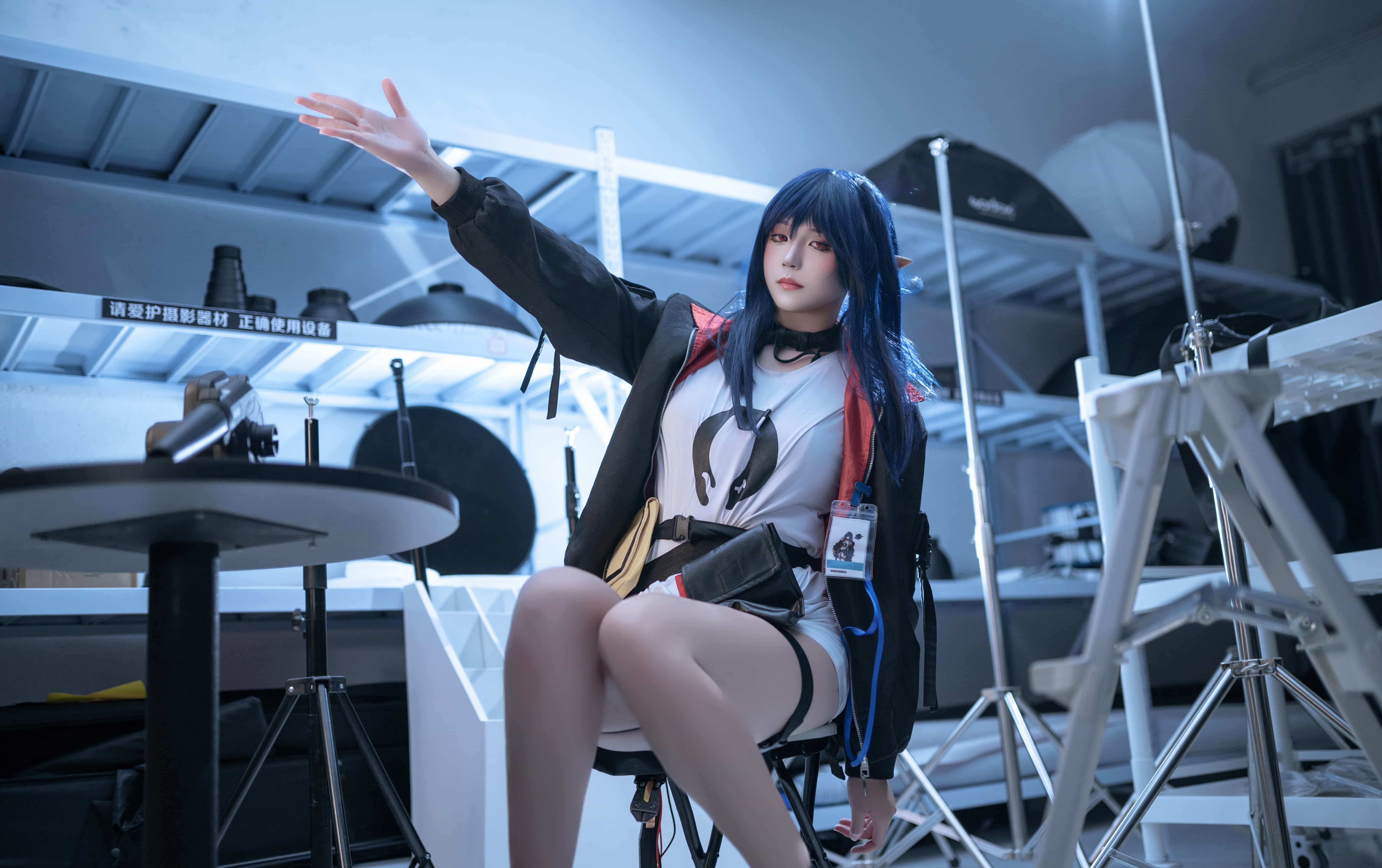 图片[5]-二次元COS分享[COSplay]可露希尔正在热身，她将作为开发者来与你一决高下-二次元COS分享次元吧