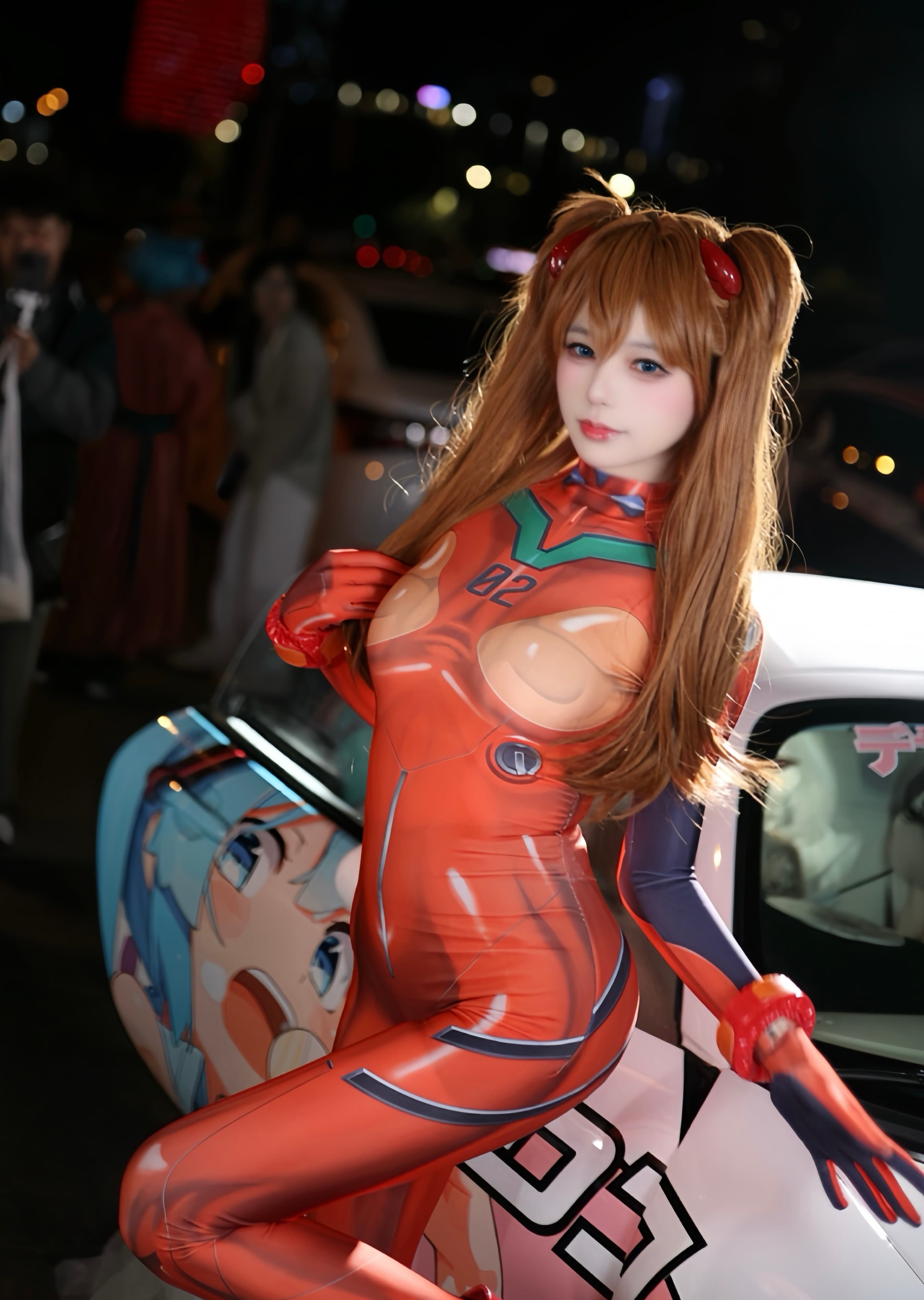 图片[2]-二次元COS分享[COSplay]在路边遇到的二号机驾驶员，有点面熟呢！-二次元COS分享次元吧