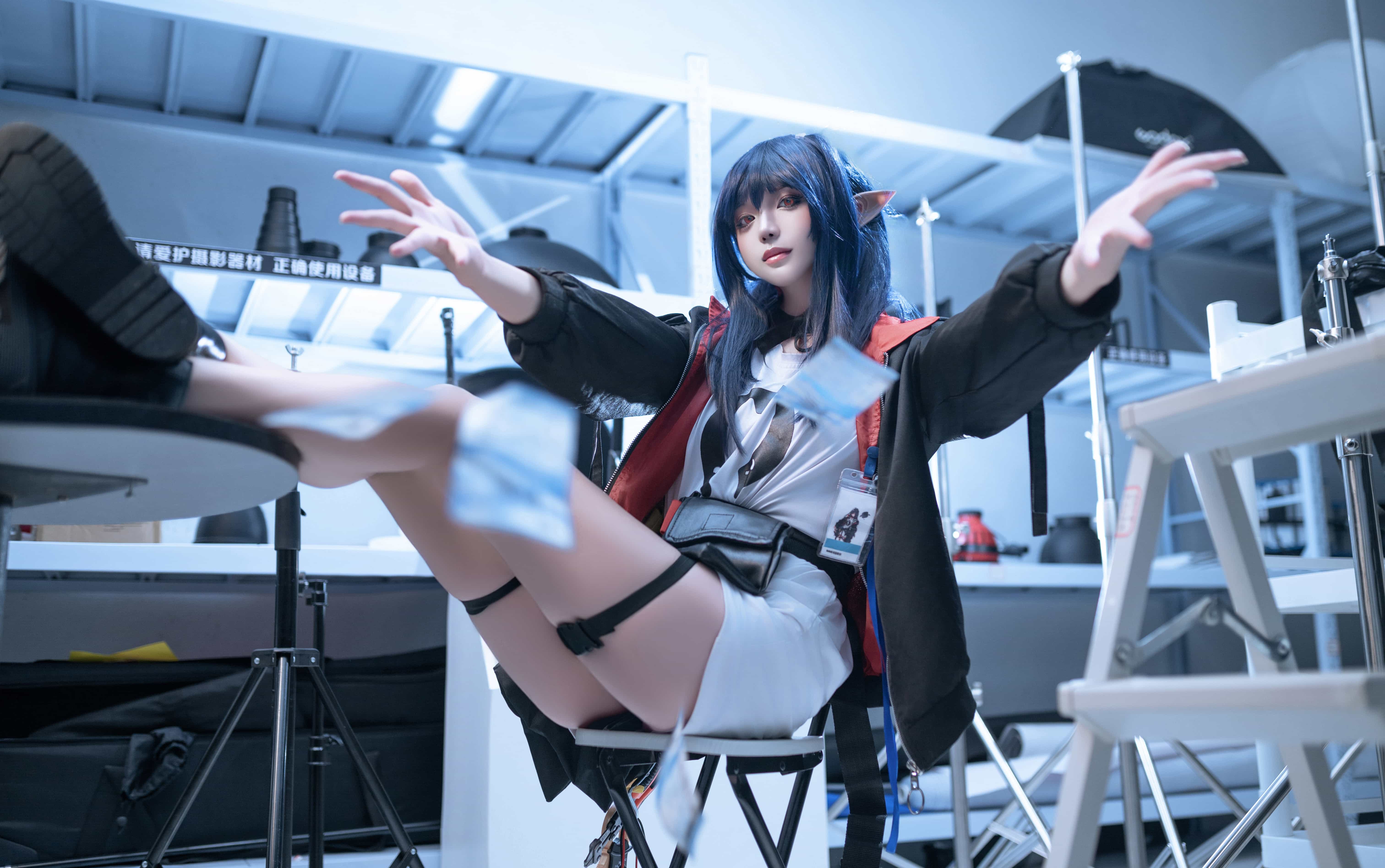 图片[3]-二次元COS分享[COSplay]可露希尔正在热身，她将作为开发者来与你一决高下-二次元COS分享次元吧