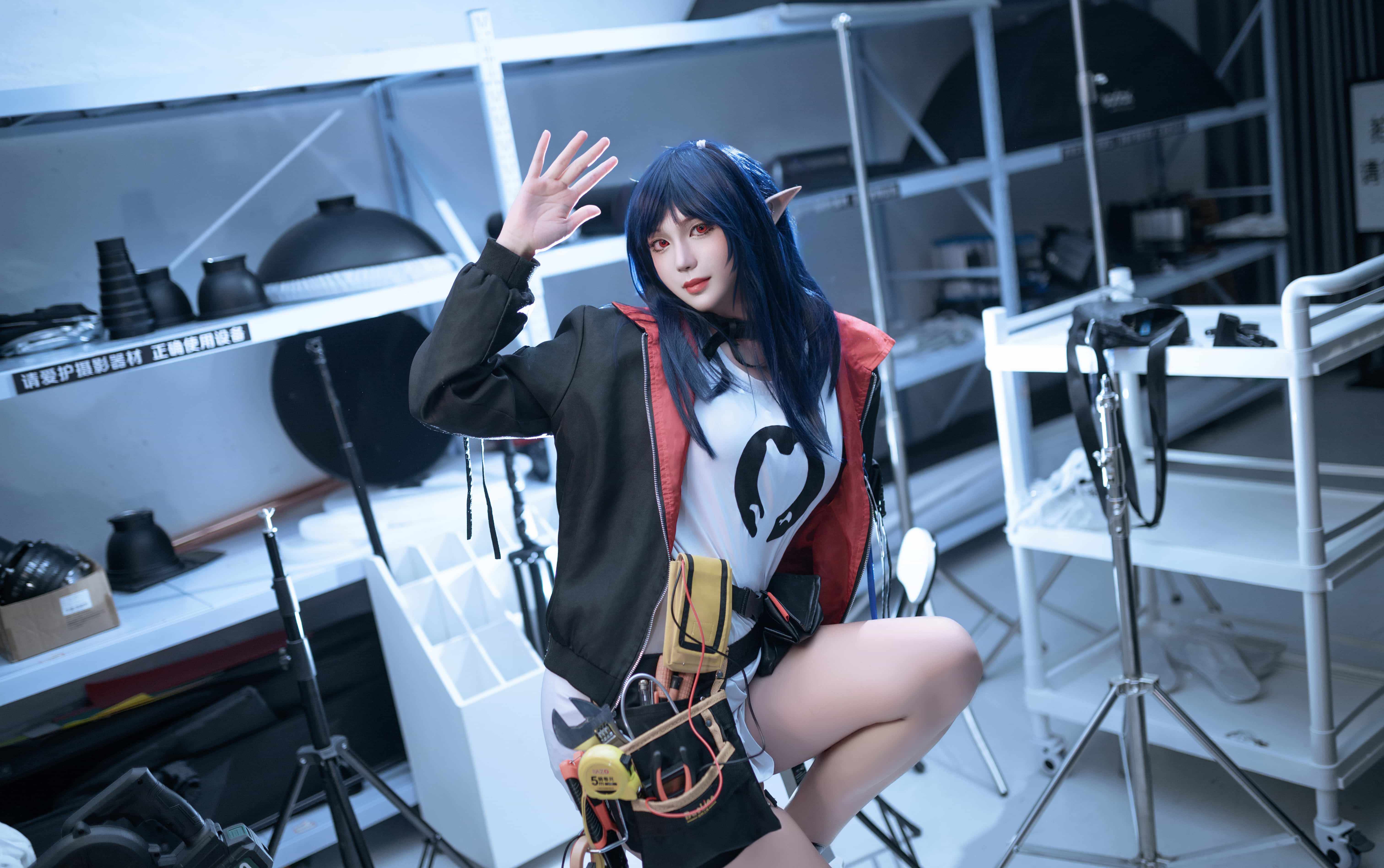 图片[7]-二次元COS分享[COSplay]可露希尔正在热身，她将作为开发者来与你一决高下-二次元COS分享次元吧