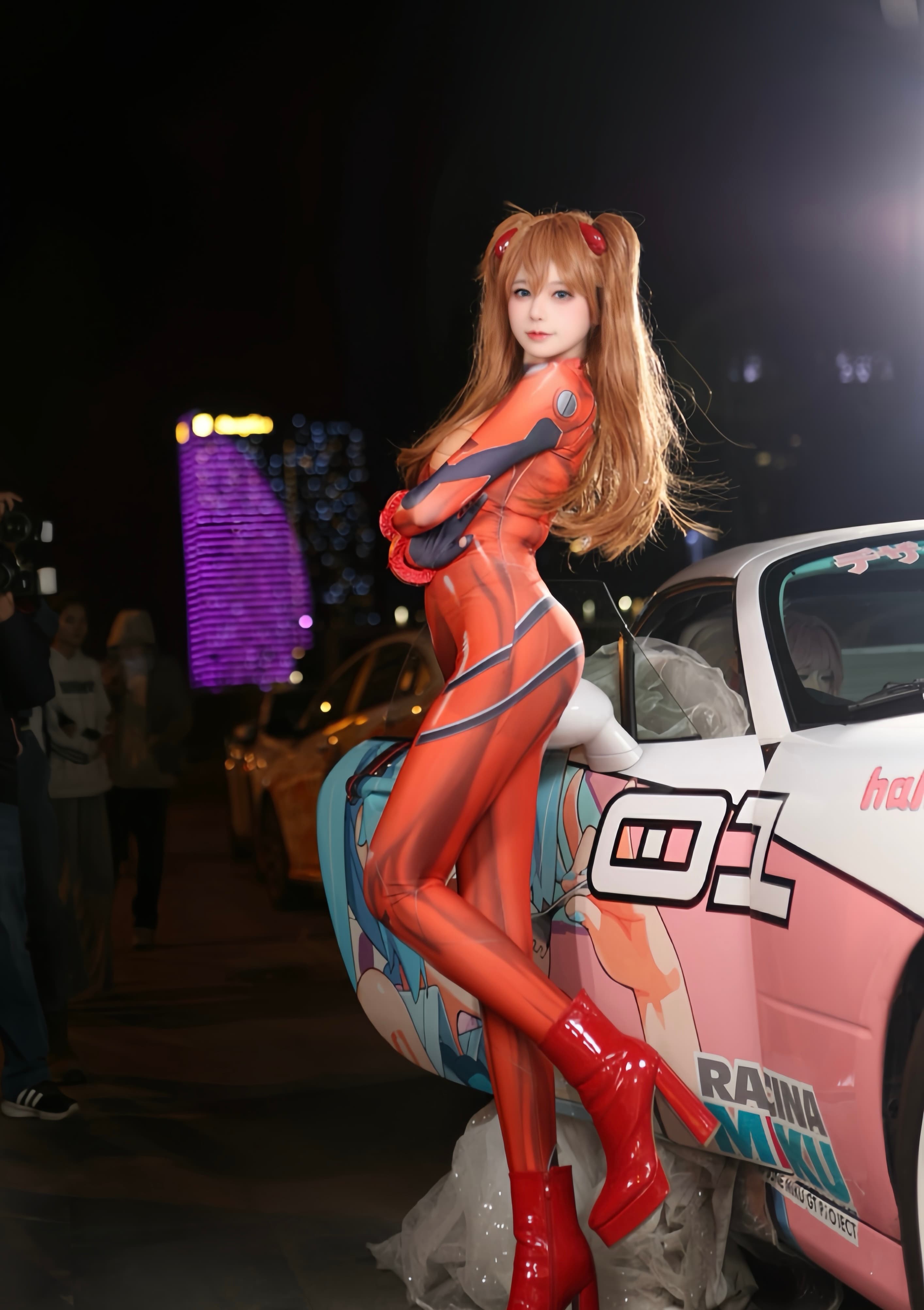 图片[3]-二次元COS分享[COSplay]在路边遇到的二号机驾驶员，有点面熟呢！-二次元COS分享次元吧