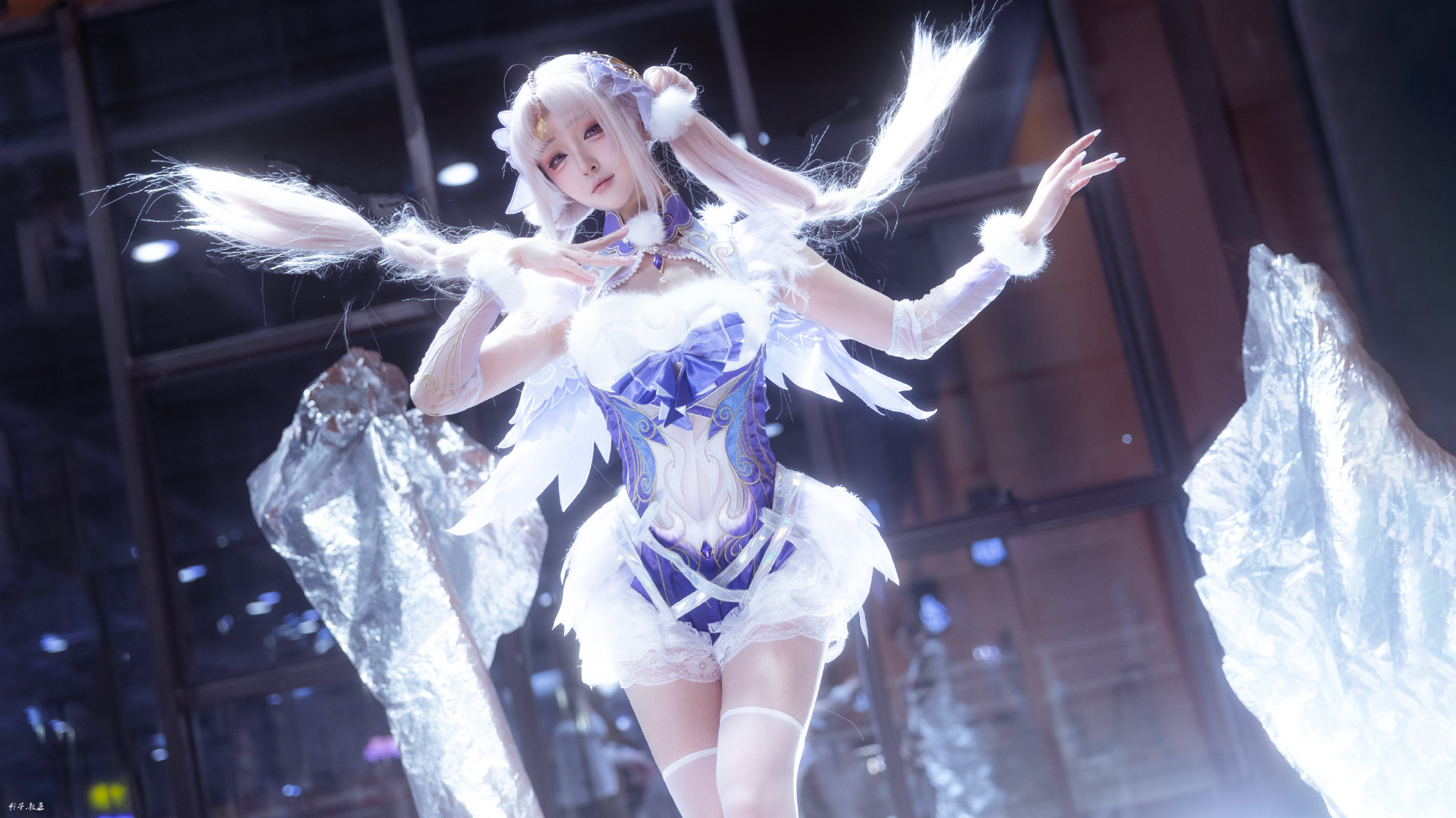 图片[1]-二次元COS分享[COSplay]此情此意，紫萍永远记在心上-二次元COS分享次元吧