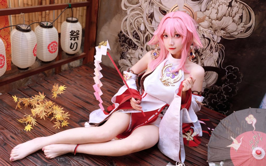 [COSplay]初次见面…我是鸣神大社的宫司-二次元COS分享次元吧