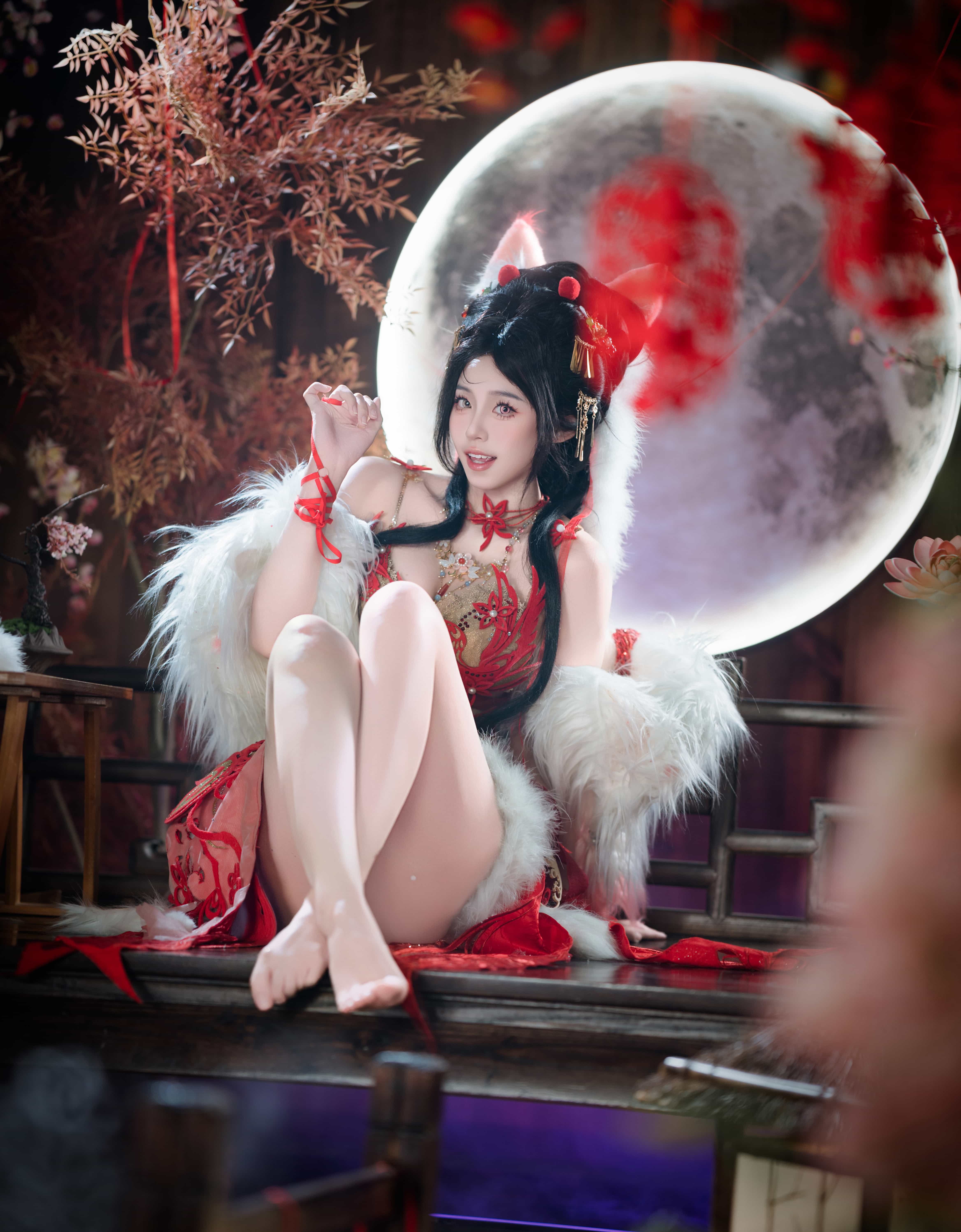 图片[3]-二次元COS分享[COSplay]玲珑红线绕，喜缘梦之纱-二次元COS分享次元吧