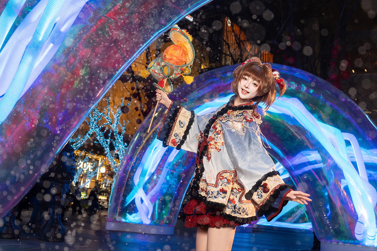 图片[1]-二次元COS分享[COSplay]和小樱一起过非遗中国年-二次元COS分享次元吧