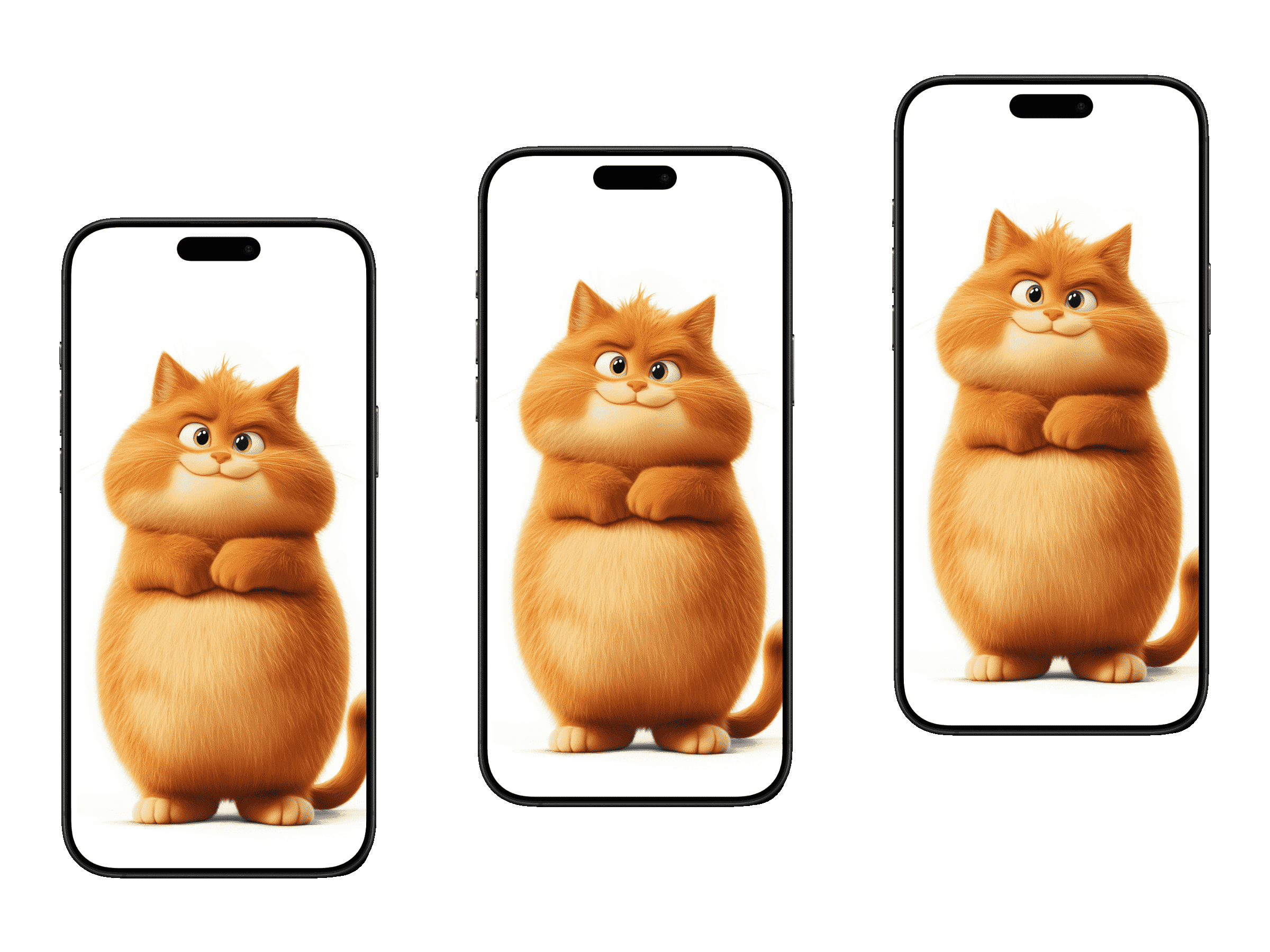 逗趣橙色小猫惊艳亮相，惊讶表情萌化人心，尽显灵动与好奇手机壁纸-二次元COS分享次元吧