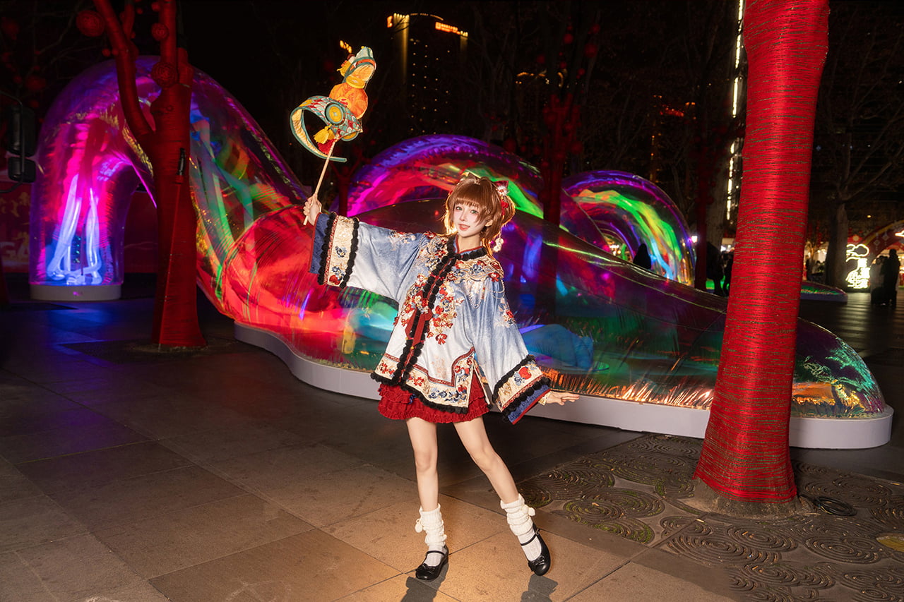 图片[2]-二次元COS分享[COSplay]和小樱一起过非遗中国年-二次元COS分享次元吧