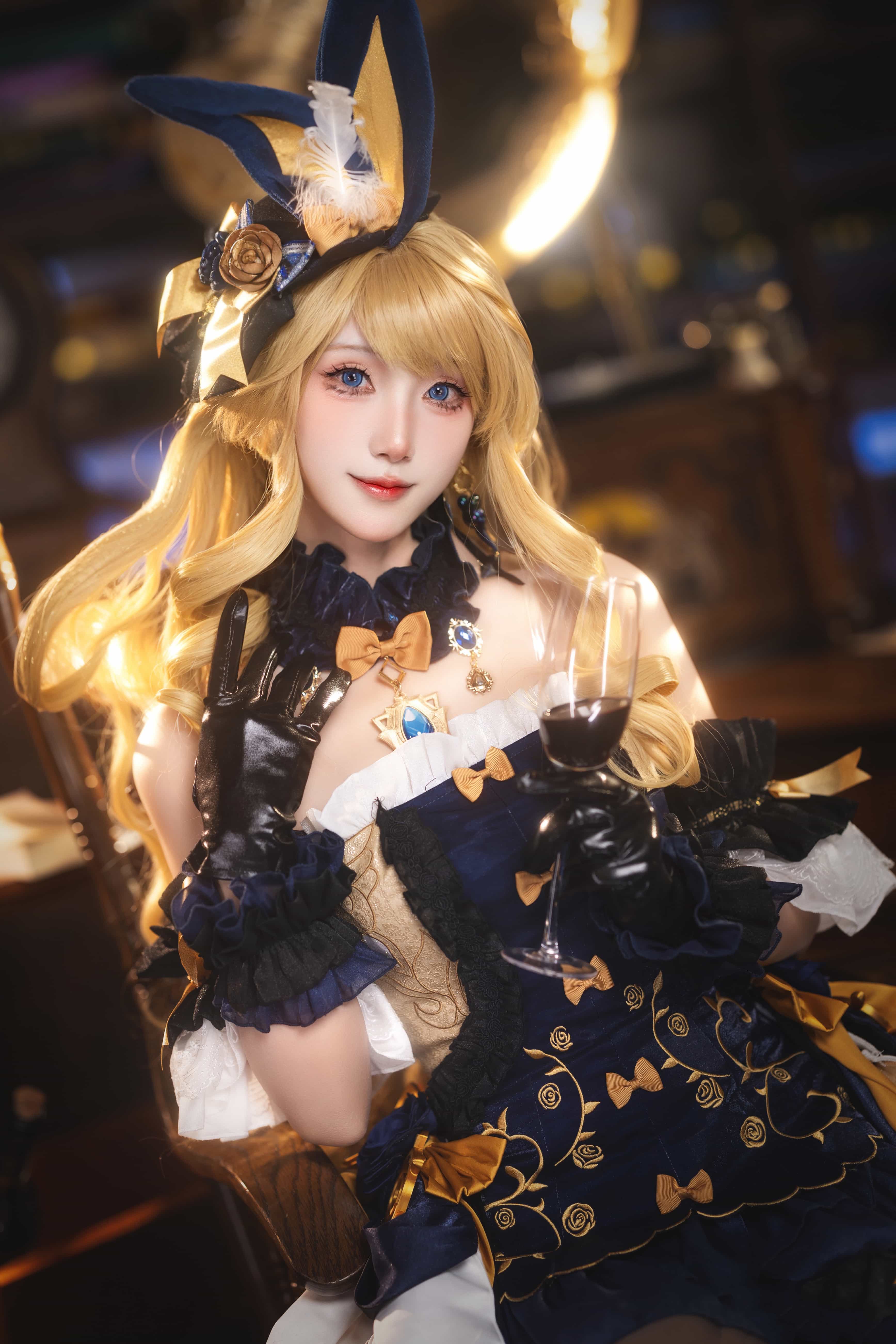 图片[9]-二次元COS分享[COSplay]原神 娜维娅兔兔装-二次元COS分享次元吧