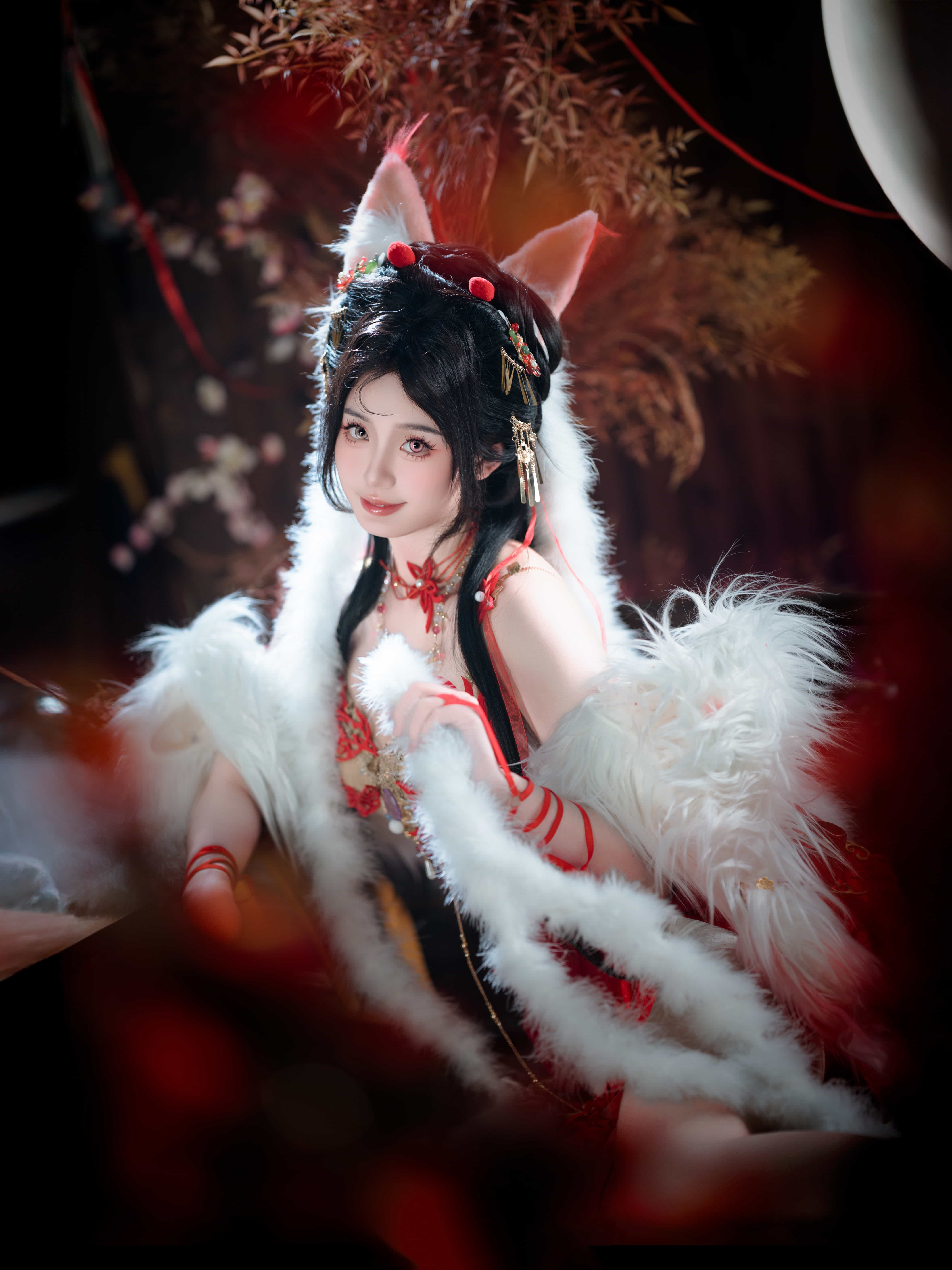 图片[5]-二次元COS分享[COSplay]玲珑红线绕，喜缘梦之纱-二次元COS分享次元吧