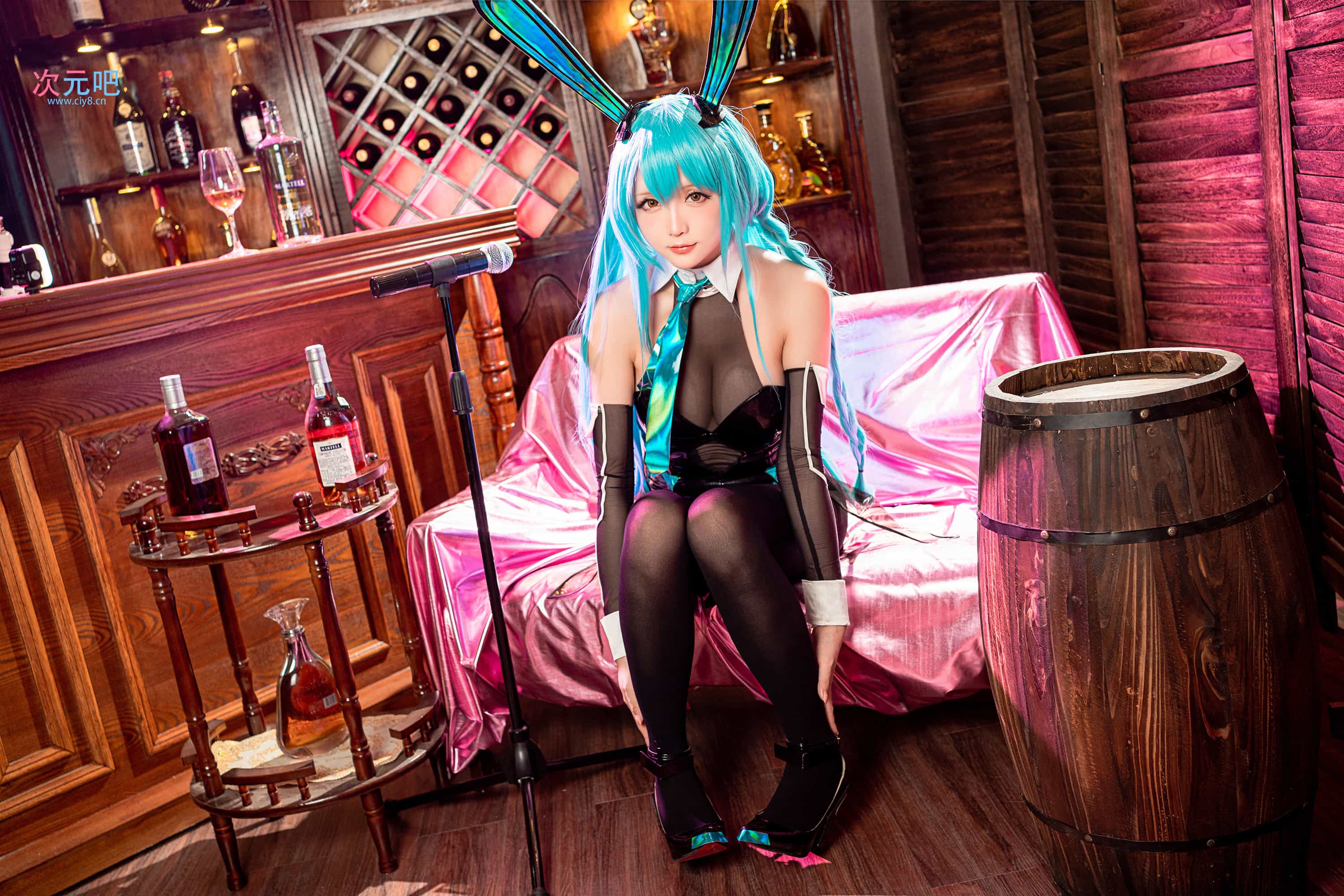 图片[2]-二次元COS分享星之迟迟 – 初音未来 兔女郎 Boise (Azur Lane)-二次元COS分享次元吧